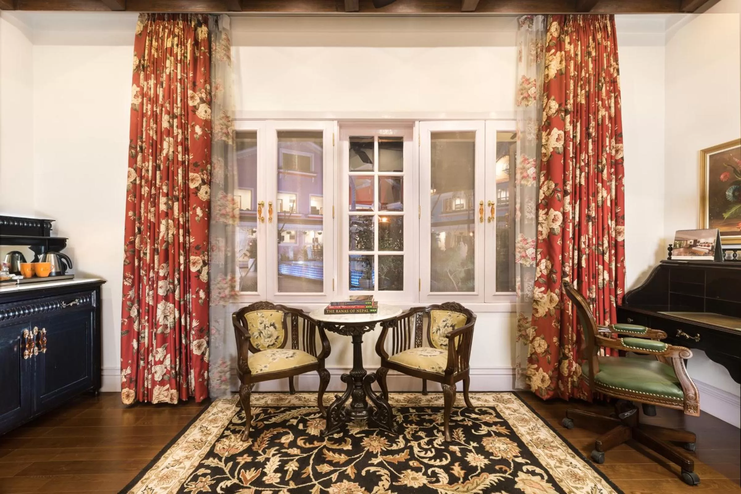 Pool view in MAYFAIR Himalayan Spa Resort