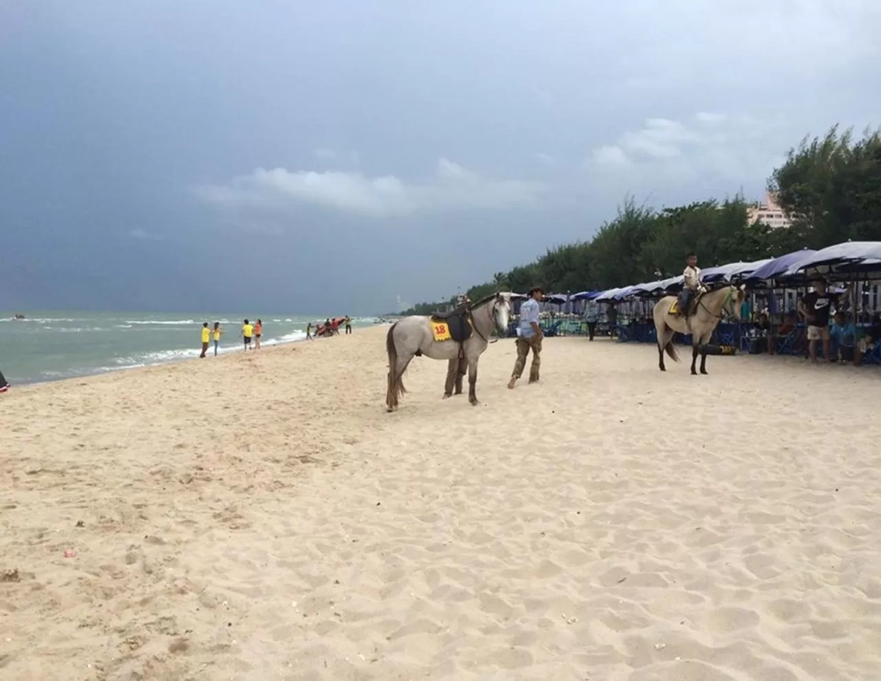 Horse-riding in Tara Mantra Cha-Am Resort