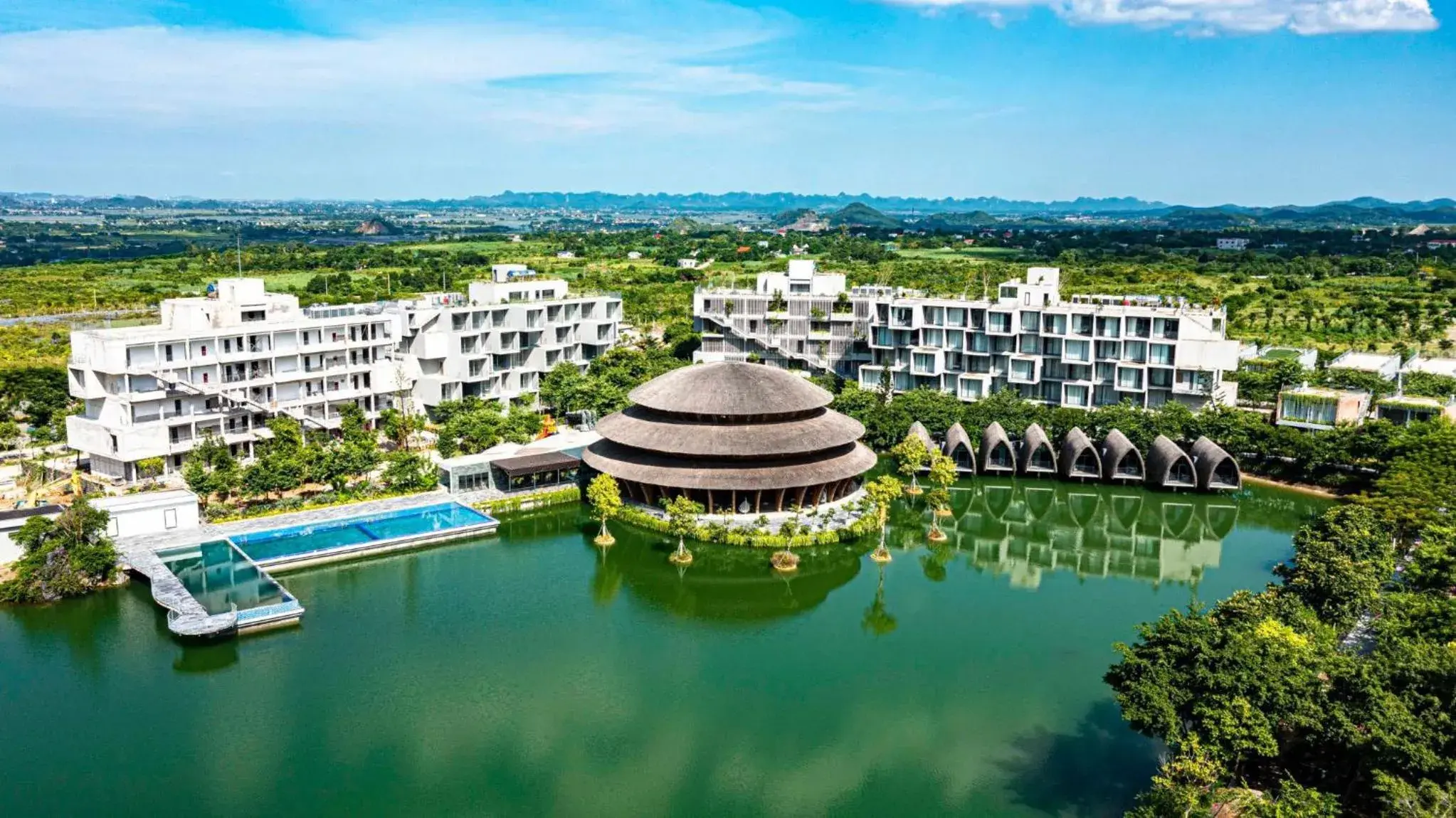 Property building, Bird's-eye View in Wyndham Grand Vedana Ninh Binh Resort Property building, Bird's-eye View in Wyndham Grand Vedana Ninh Binh Resort