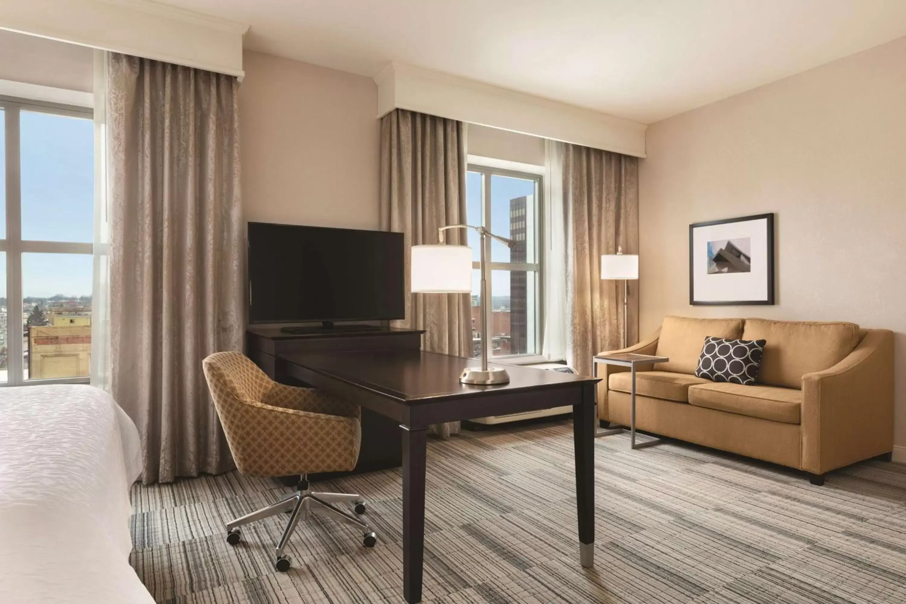 King Studio in Hampton Inn & Suites - Roanoke-Downtown, VA King Studio in Hampton Inn & Suites - Roanoke-Downtown, VA