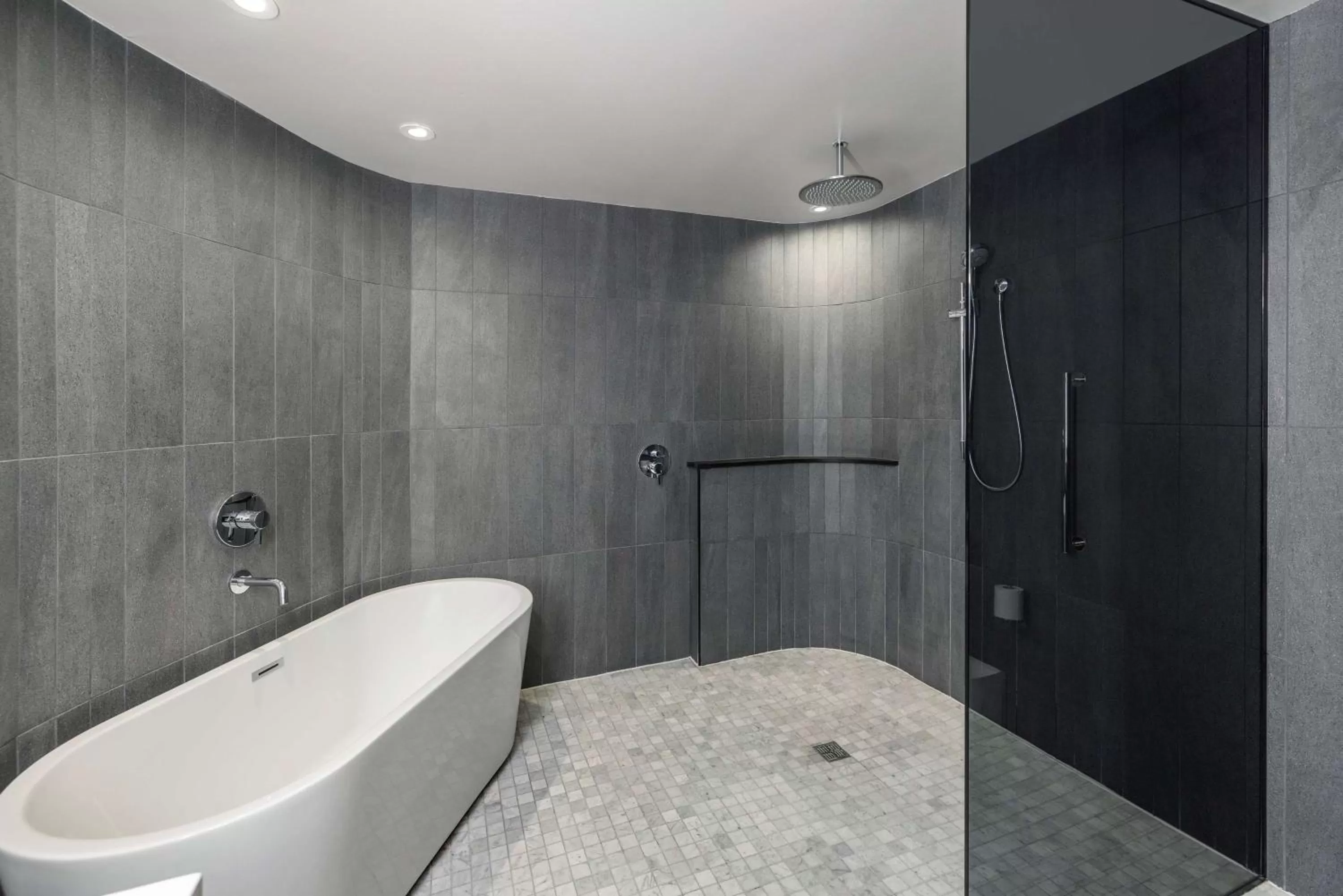 Bathroom in The Statler Dallas, Curio Collection By Hilton