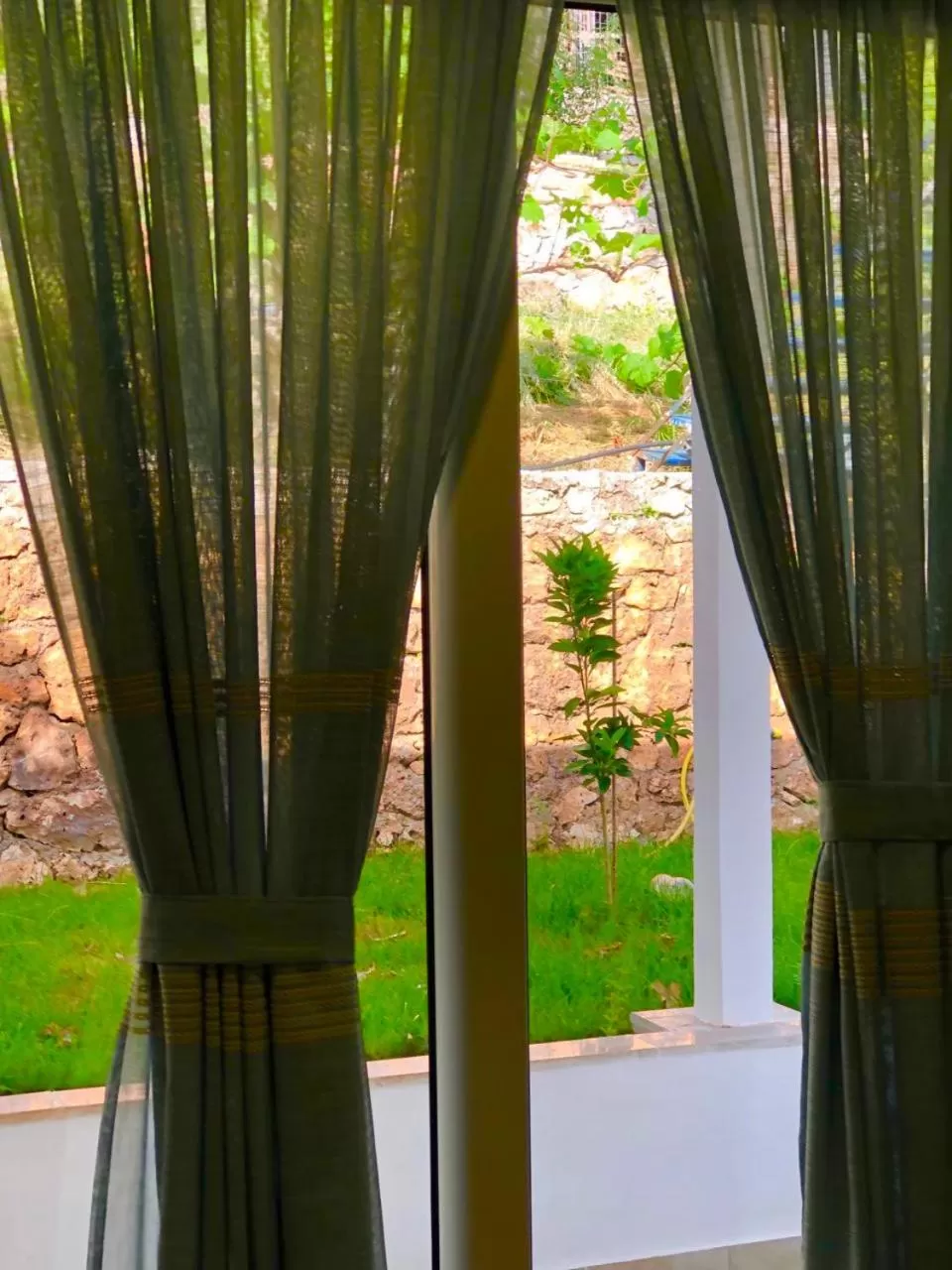 Garden view, View in Aphrodite Garden Rooms & Apartment