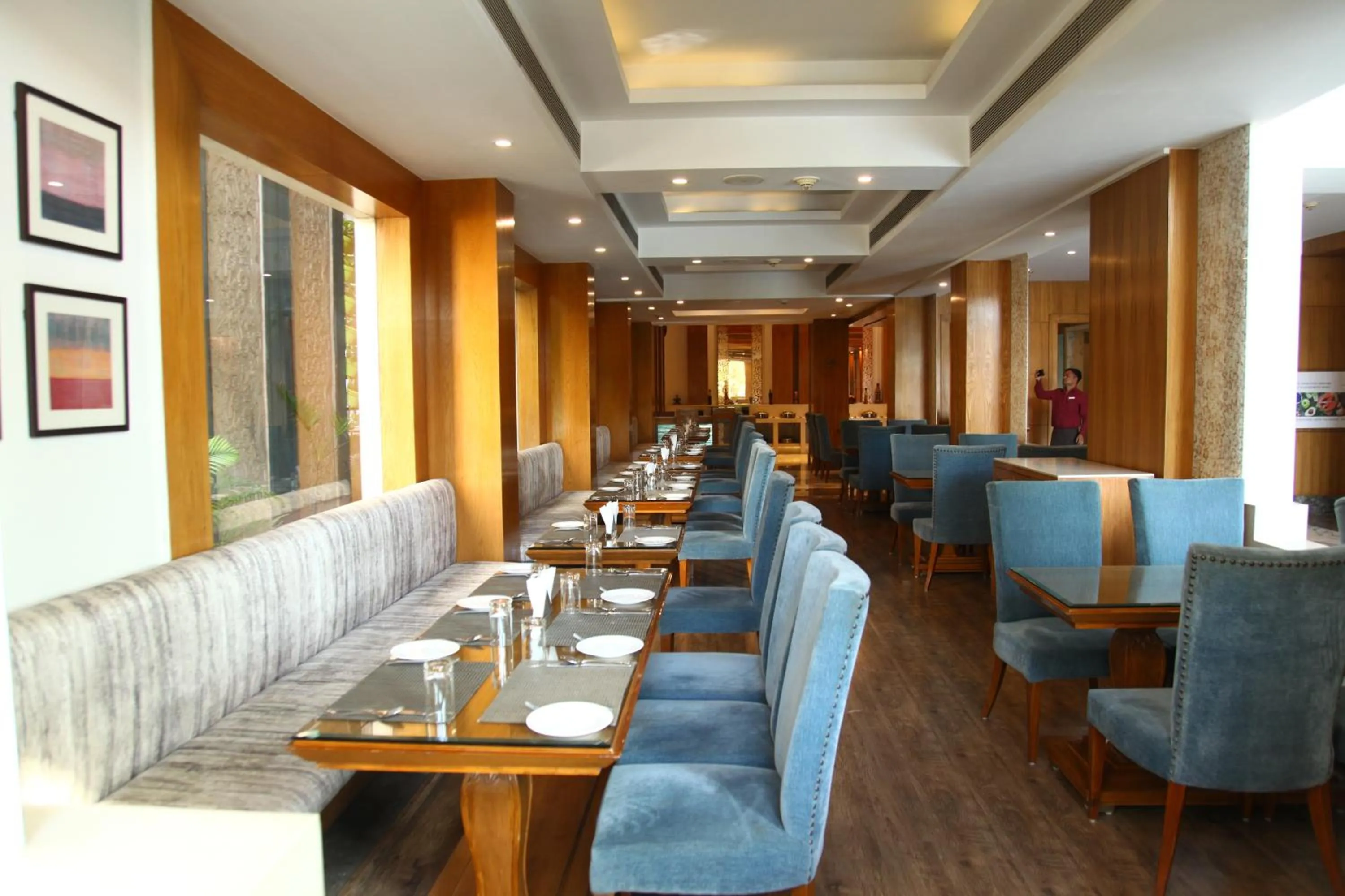 Dining area in The Place Gurugram, a member of Radisson Individuals
