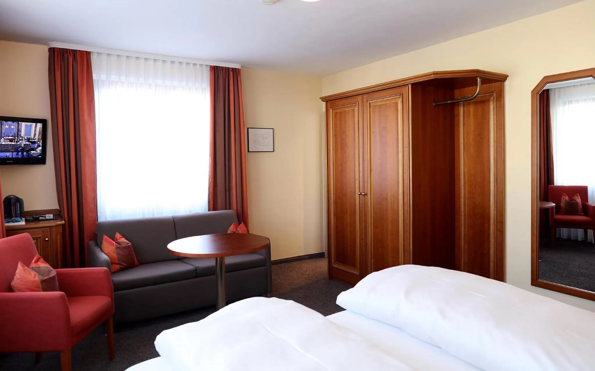 Photo of the whole room, Bed in Hotel Warteck