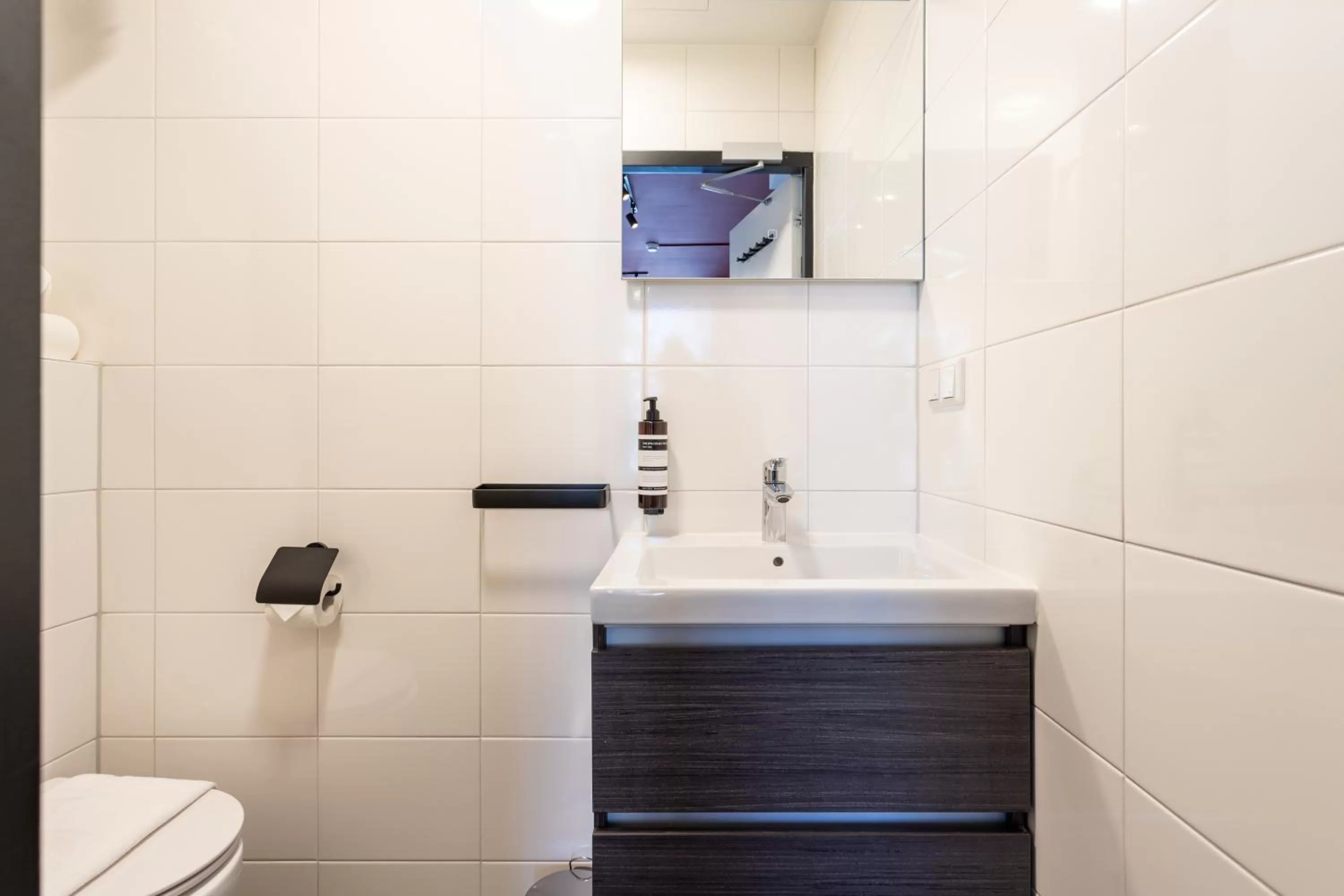 Toilet in Weber Hotel