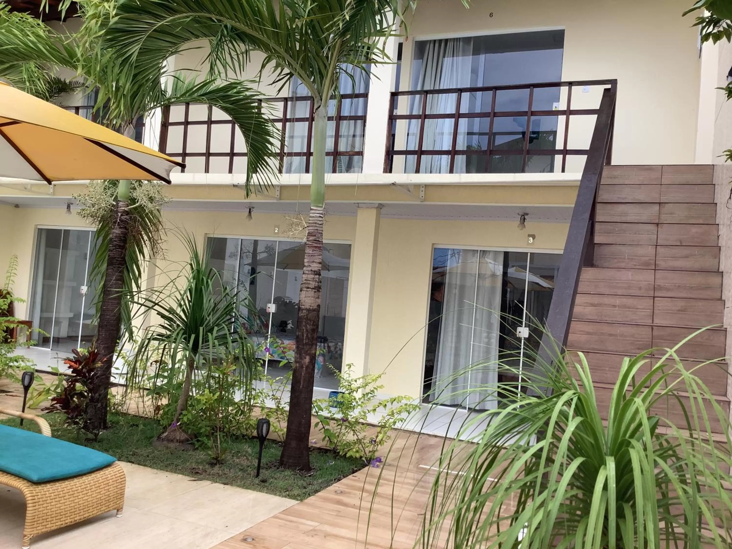 Patio in Pousada Villa Encantada LGBTQIAPlus