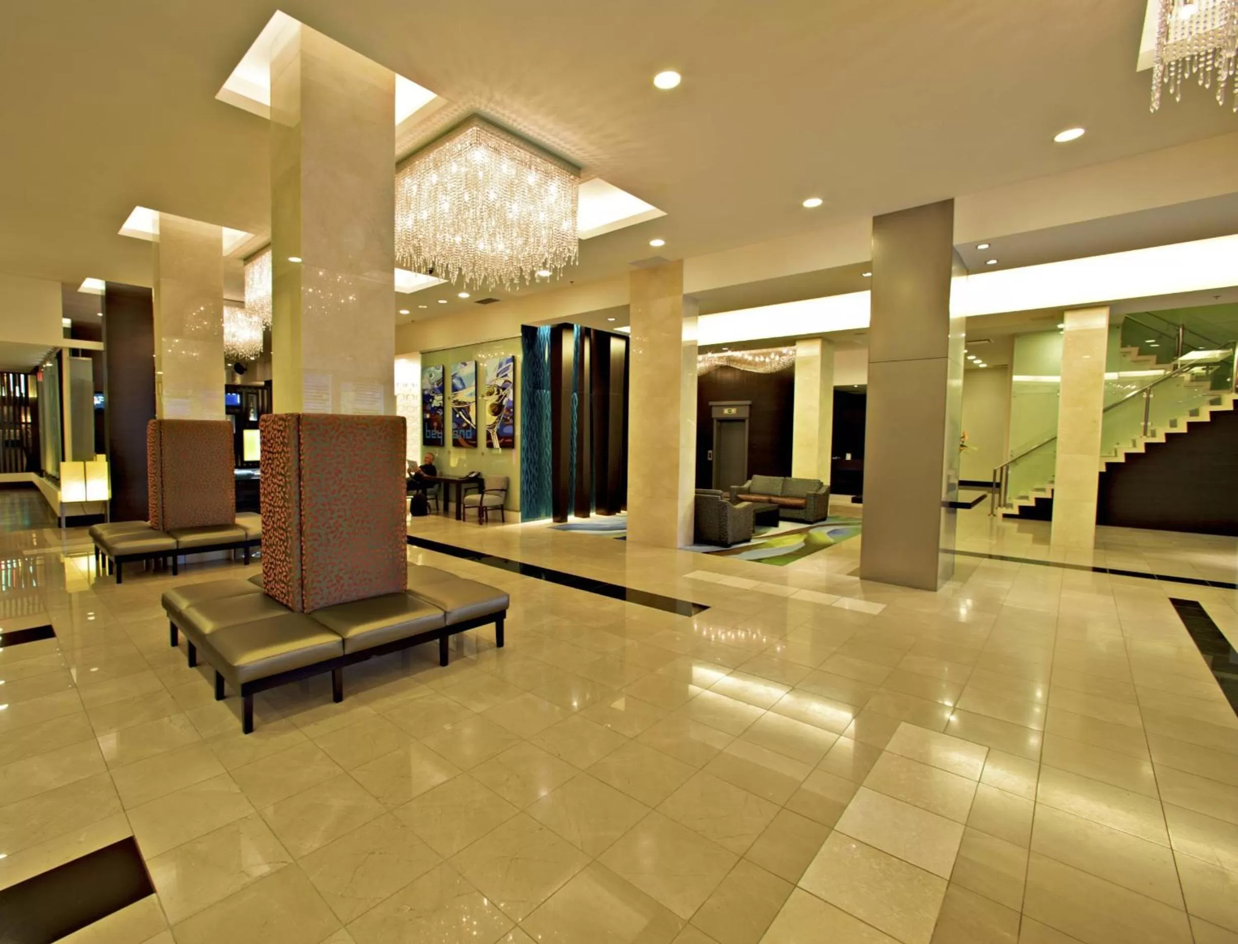 Lobby or reception in Century Plaza Hotel