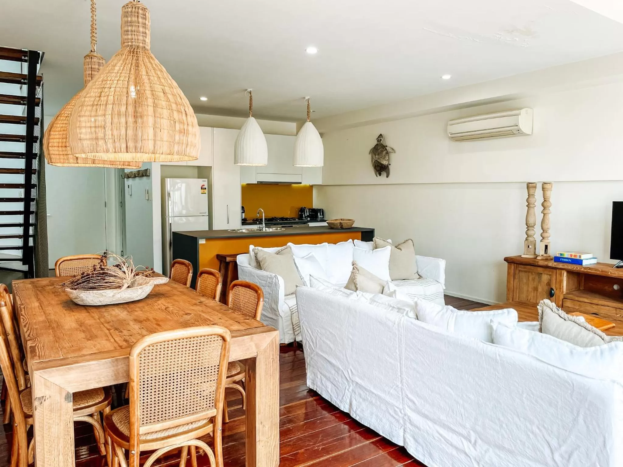 Kitchen or kitchenette in Byron Butter Factory Apartments