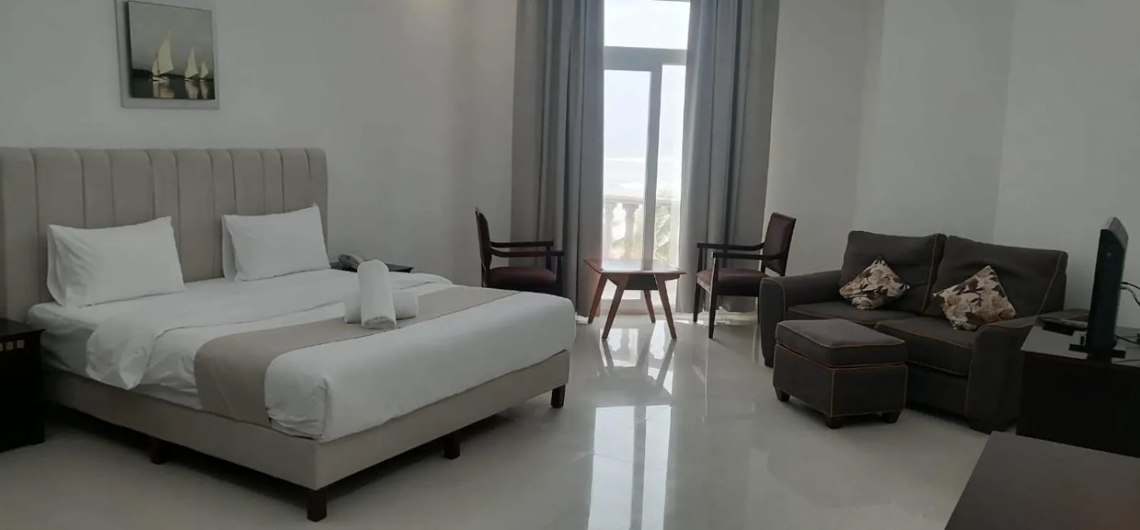 Bed in Beach Resort Salalah