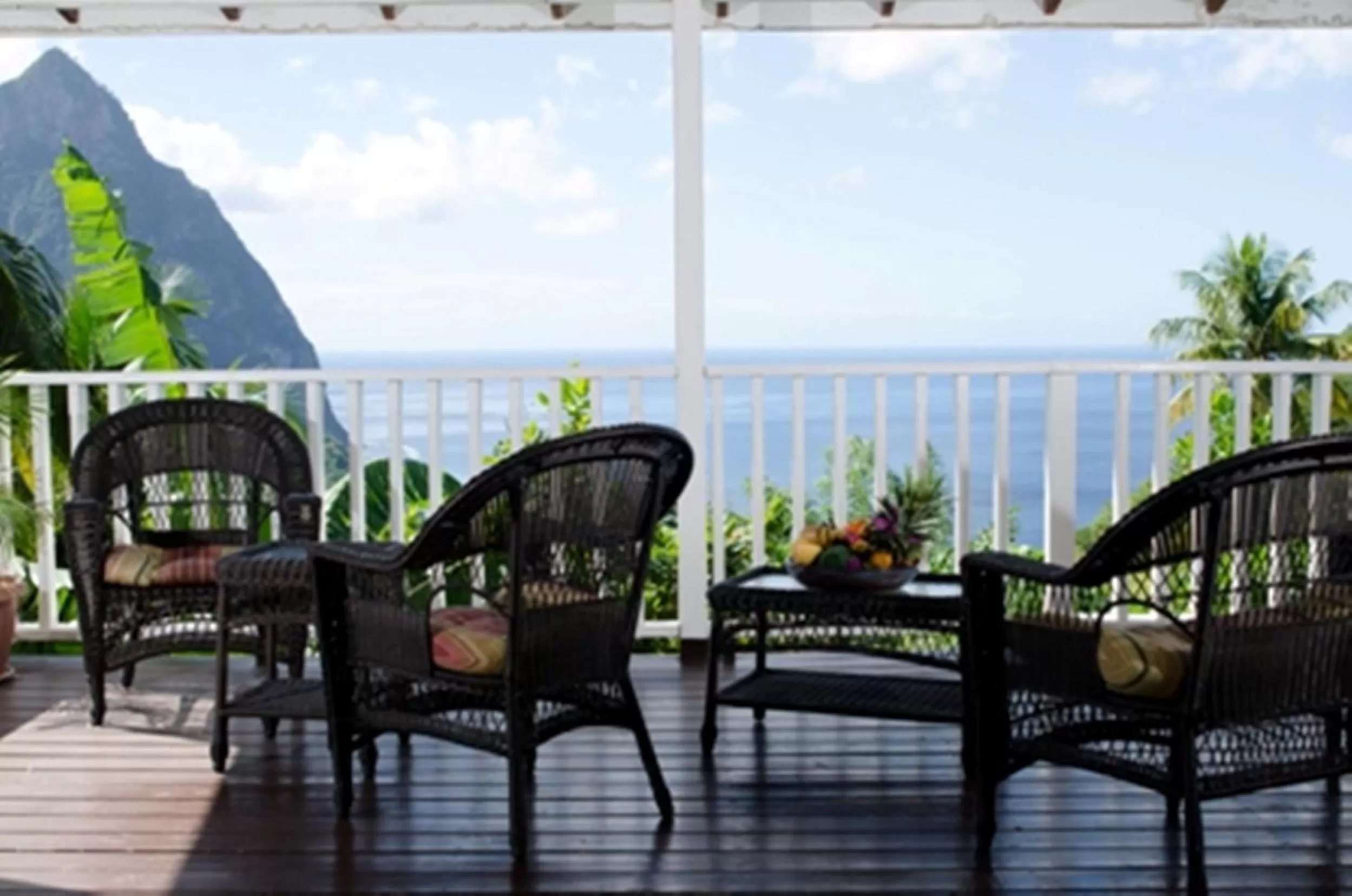 Balcony/Terrace in La Haut Resort