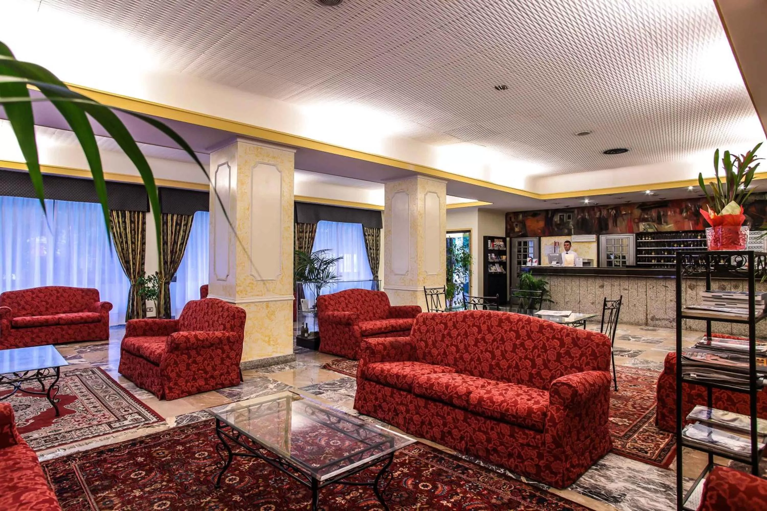 Lobby or reception in Hotel Grazia Deledda
