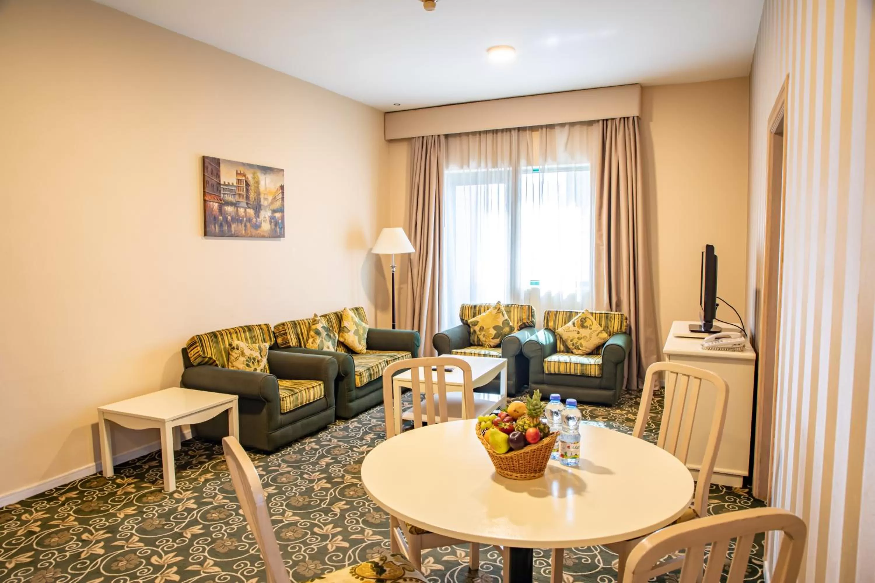 Seating area in West Zone Pearl Hotel Apartment