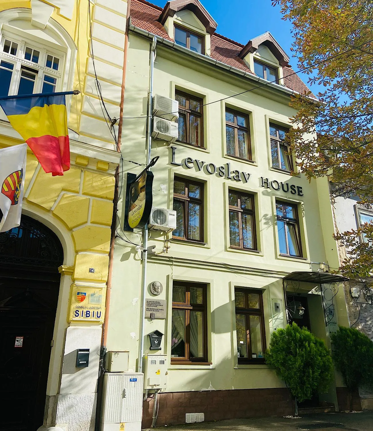 Property building in Villa & Restaurant Levoslav House