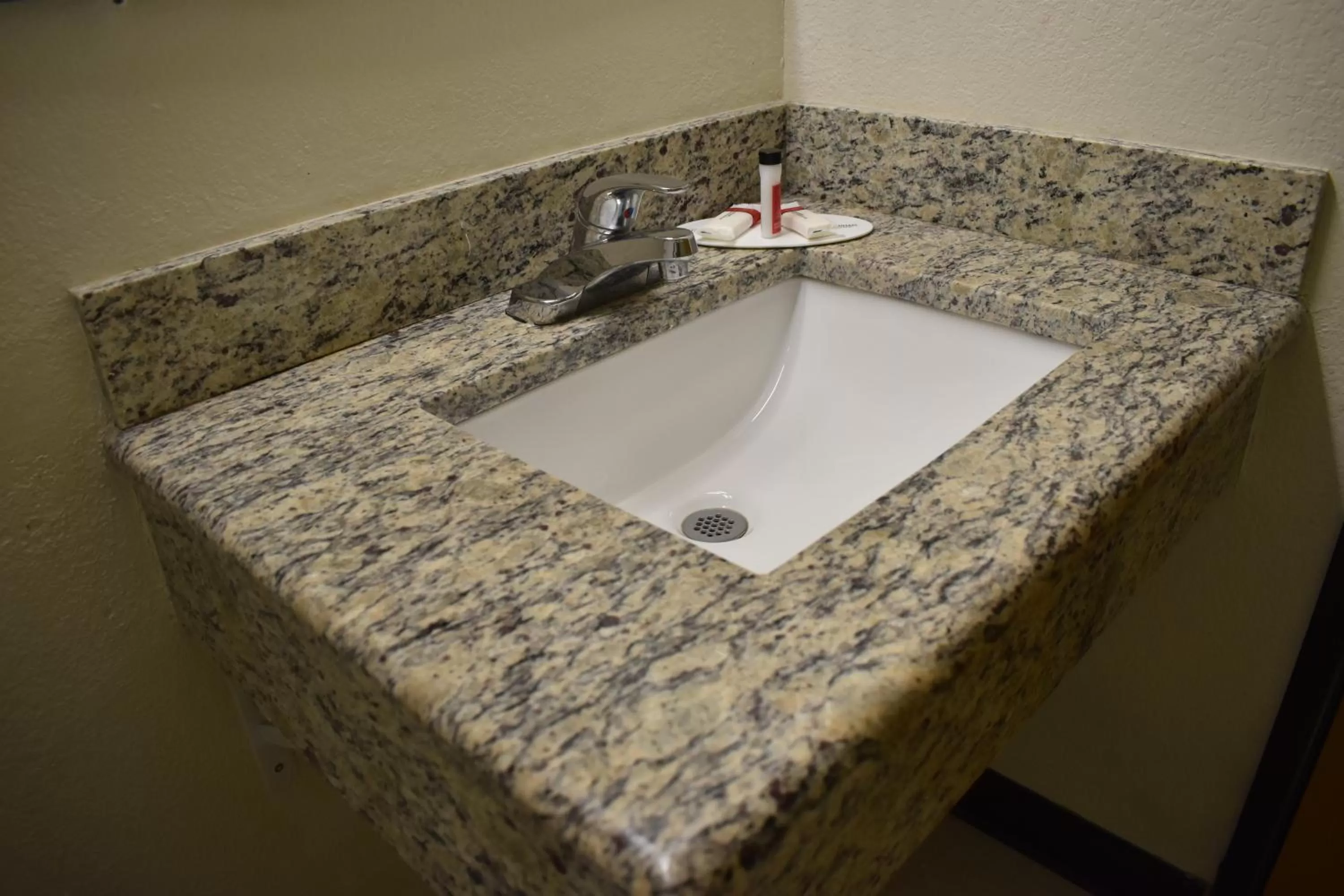 Bathroom in Super 8 by Wyndham Newport News/Jefferson Ave.