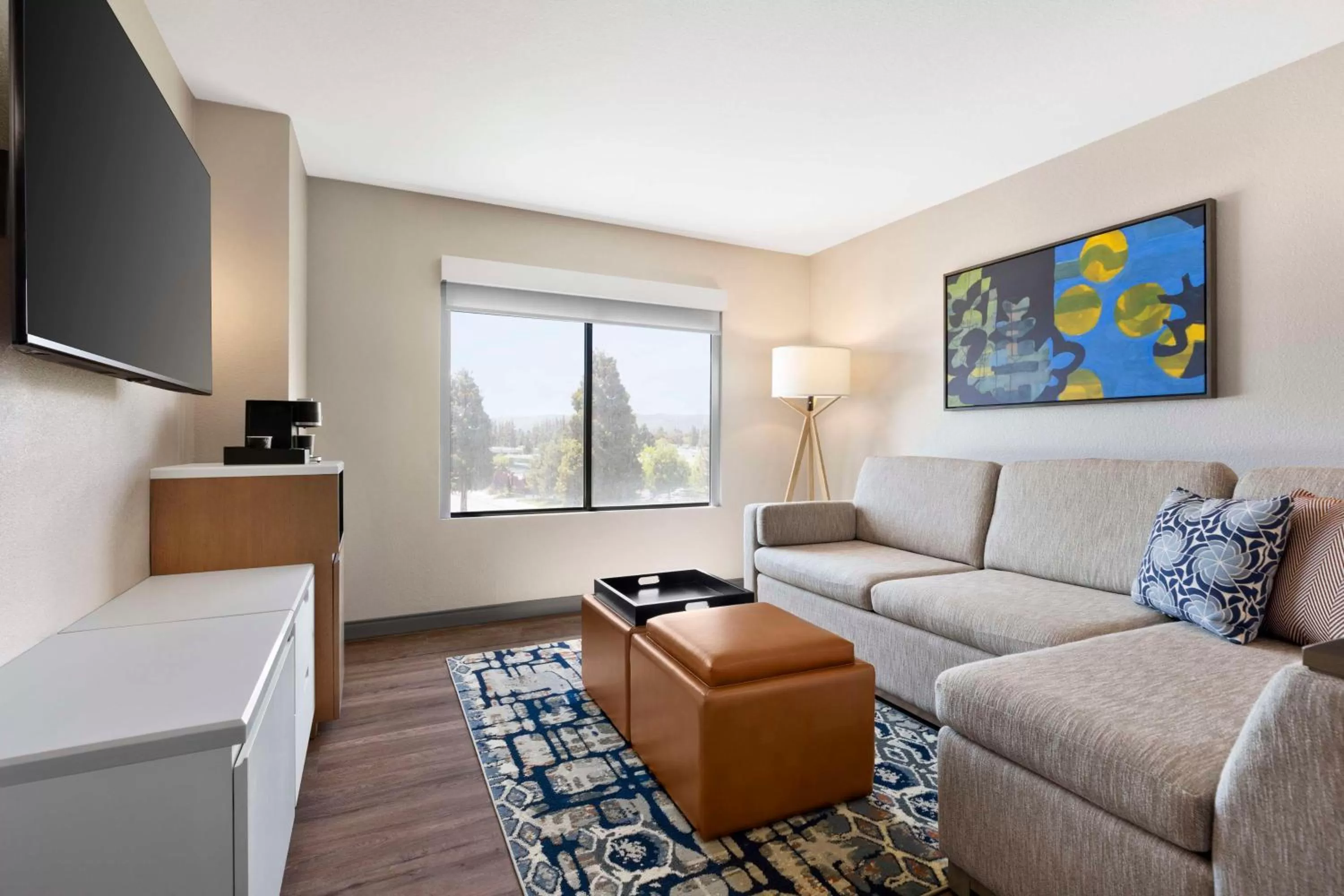 Photo of the whole room in Hyatt Centric Santa Clara Silicon Valley