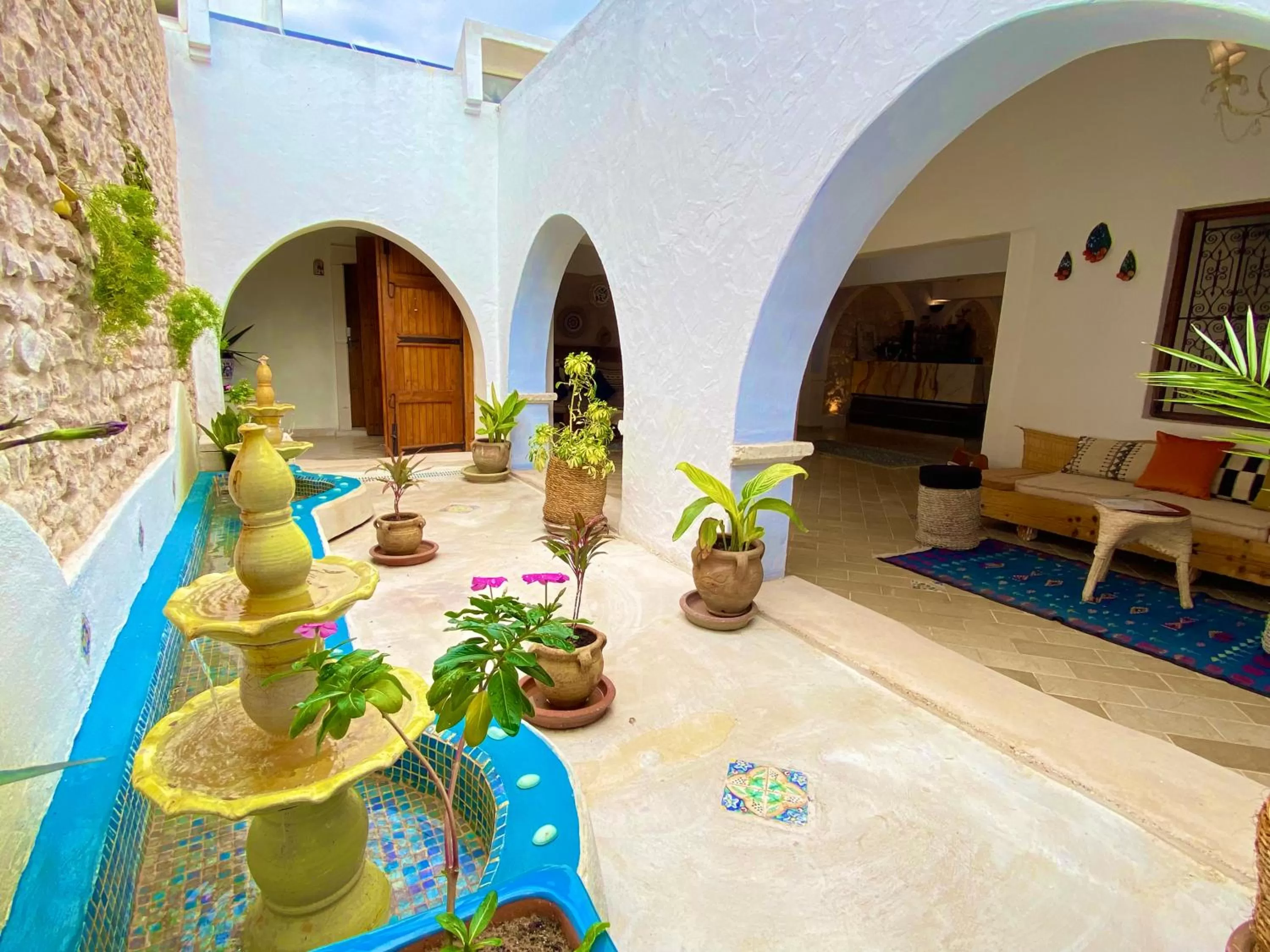 Garden in Hôtel Djerba Authentique - Au centre de Midoun