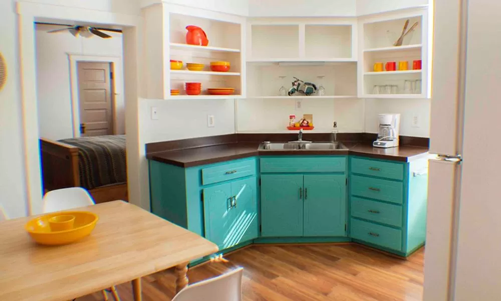 Kitchen or kitchenette, Kitchen/Kitchenette in Eldorado Suites Hotel