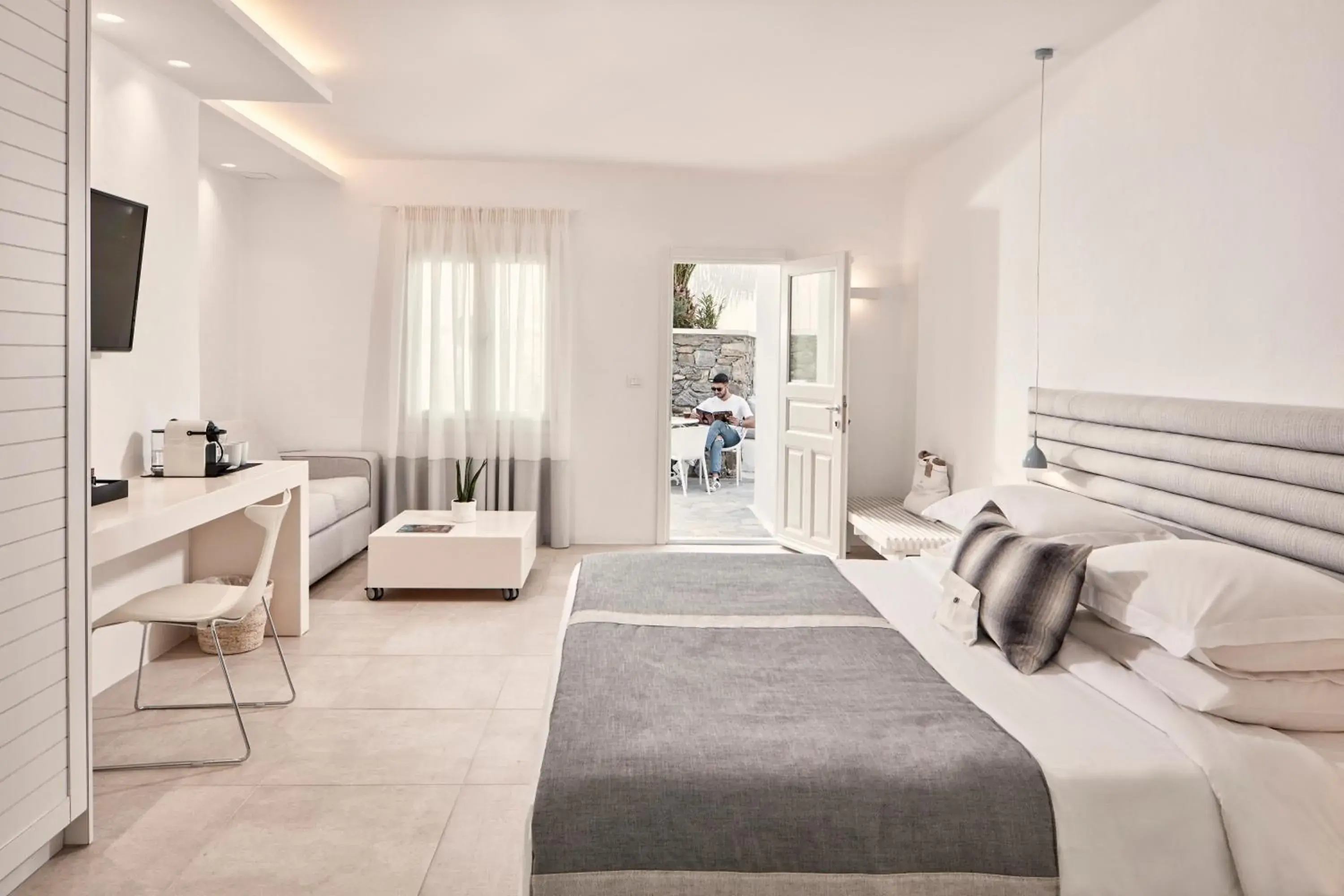 Junior Suite in Mykonos Princess Hotel Junior Suite in Mykonos Princess Hotel