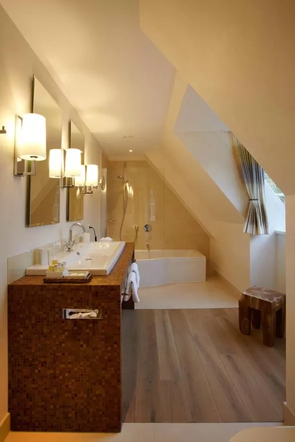 Bathroom in Forsthaus Heiligenberg