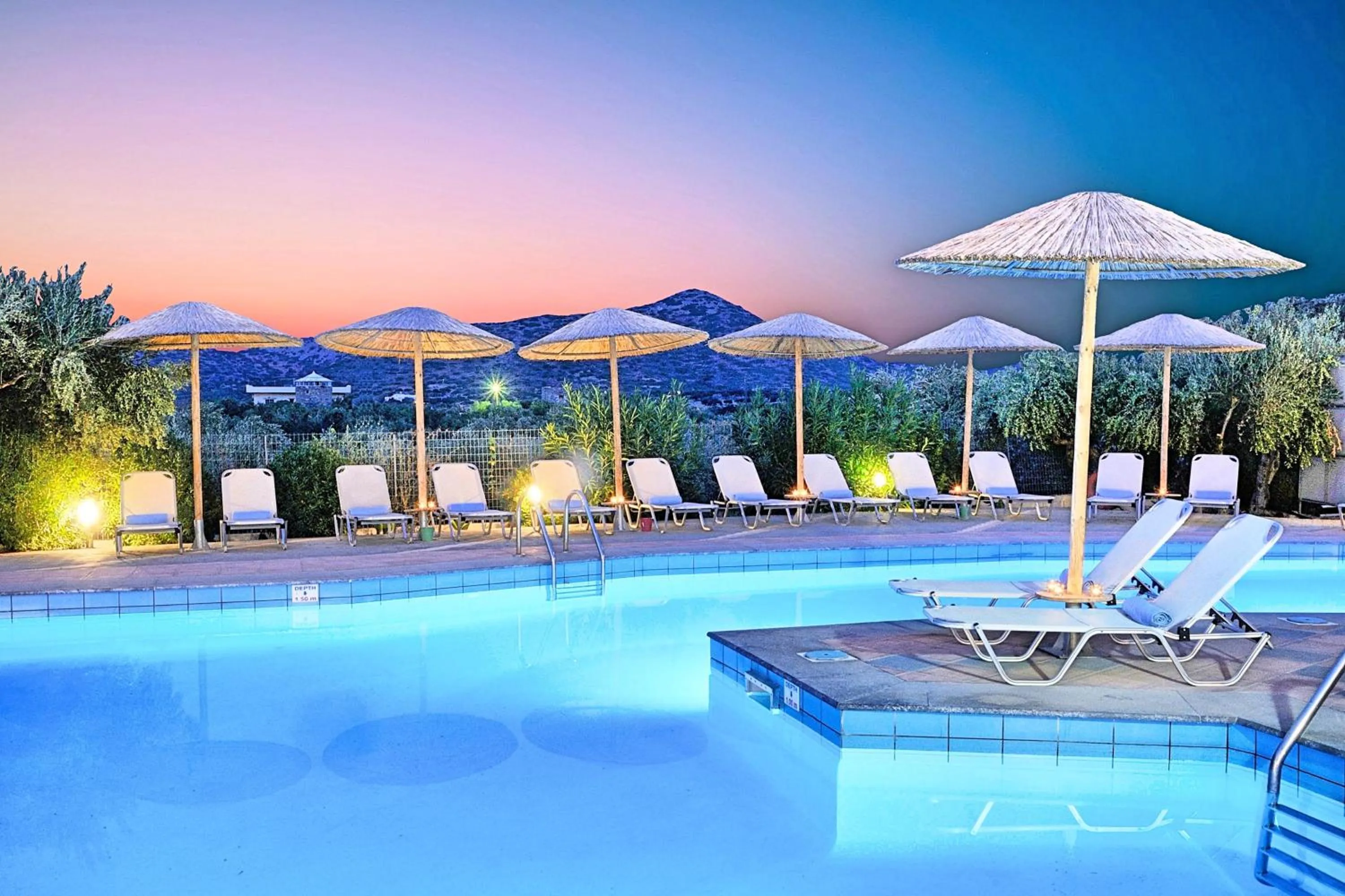 Property building in Elounda Krini Hotel