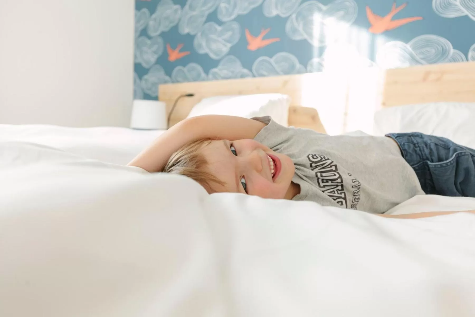 children, Bed in Randolins Familienresort