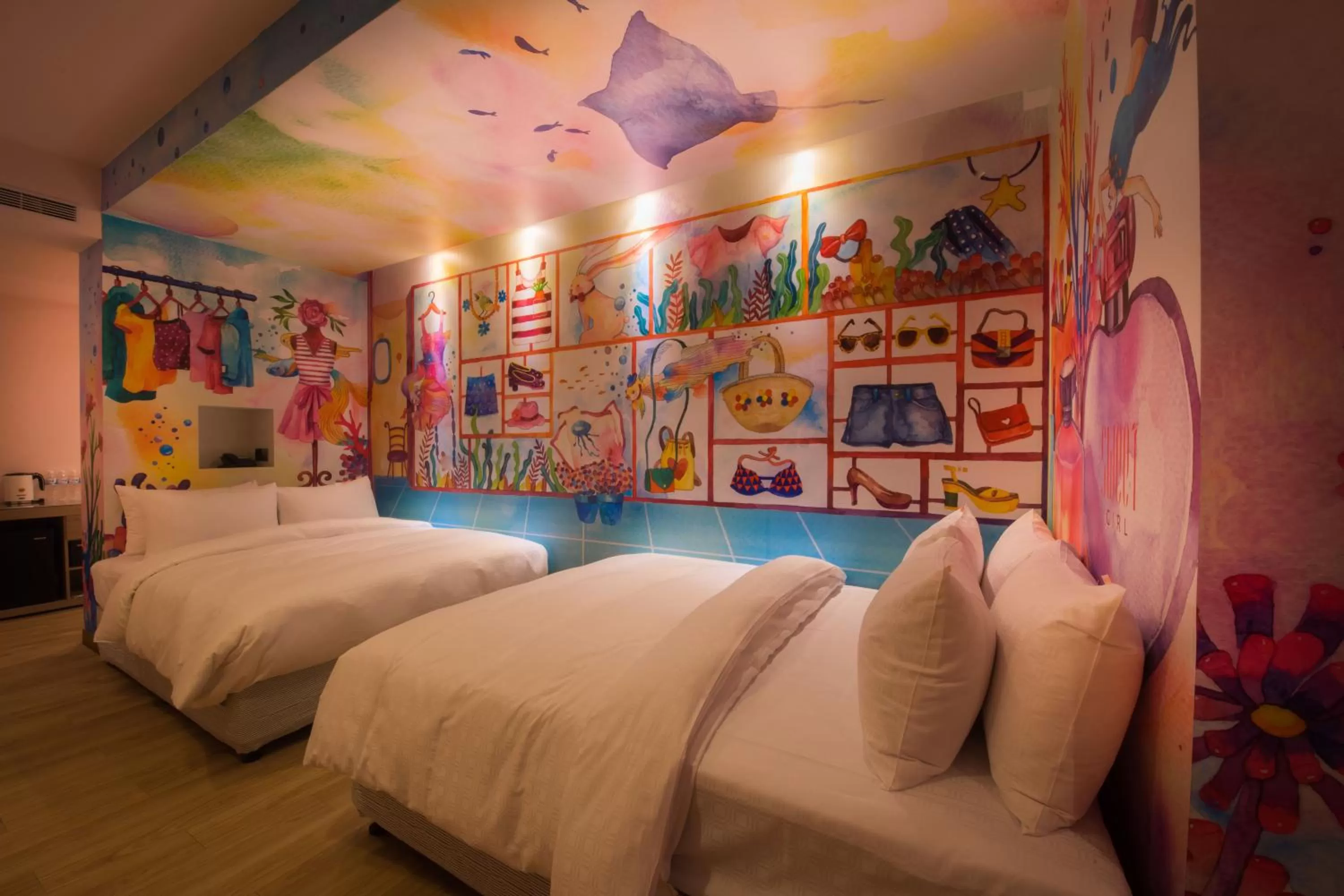 Photo of the whole room, Bed in Legend Hotel Kaohsiung Pier2