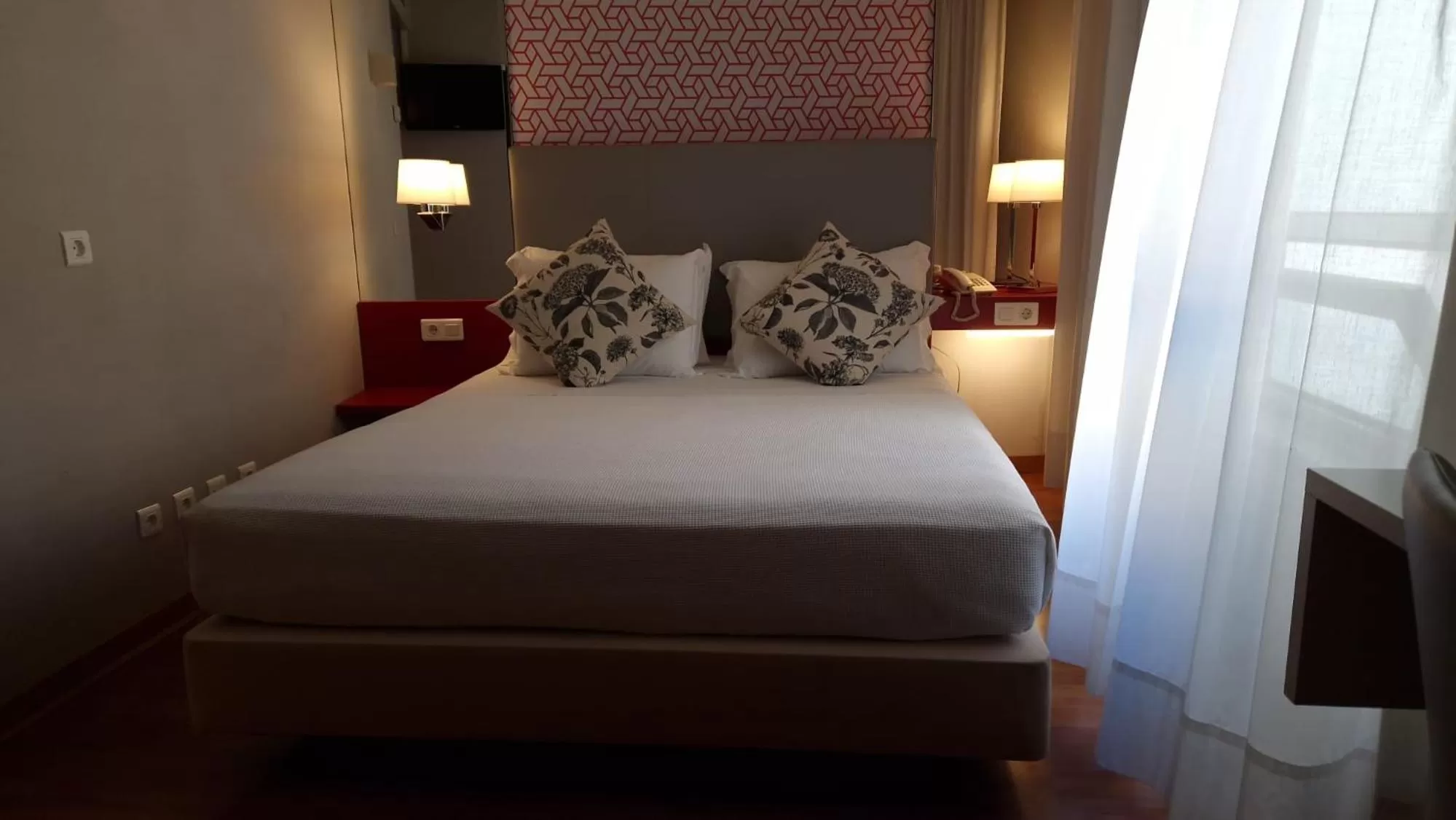 Bed in Hotel 3K Madrid