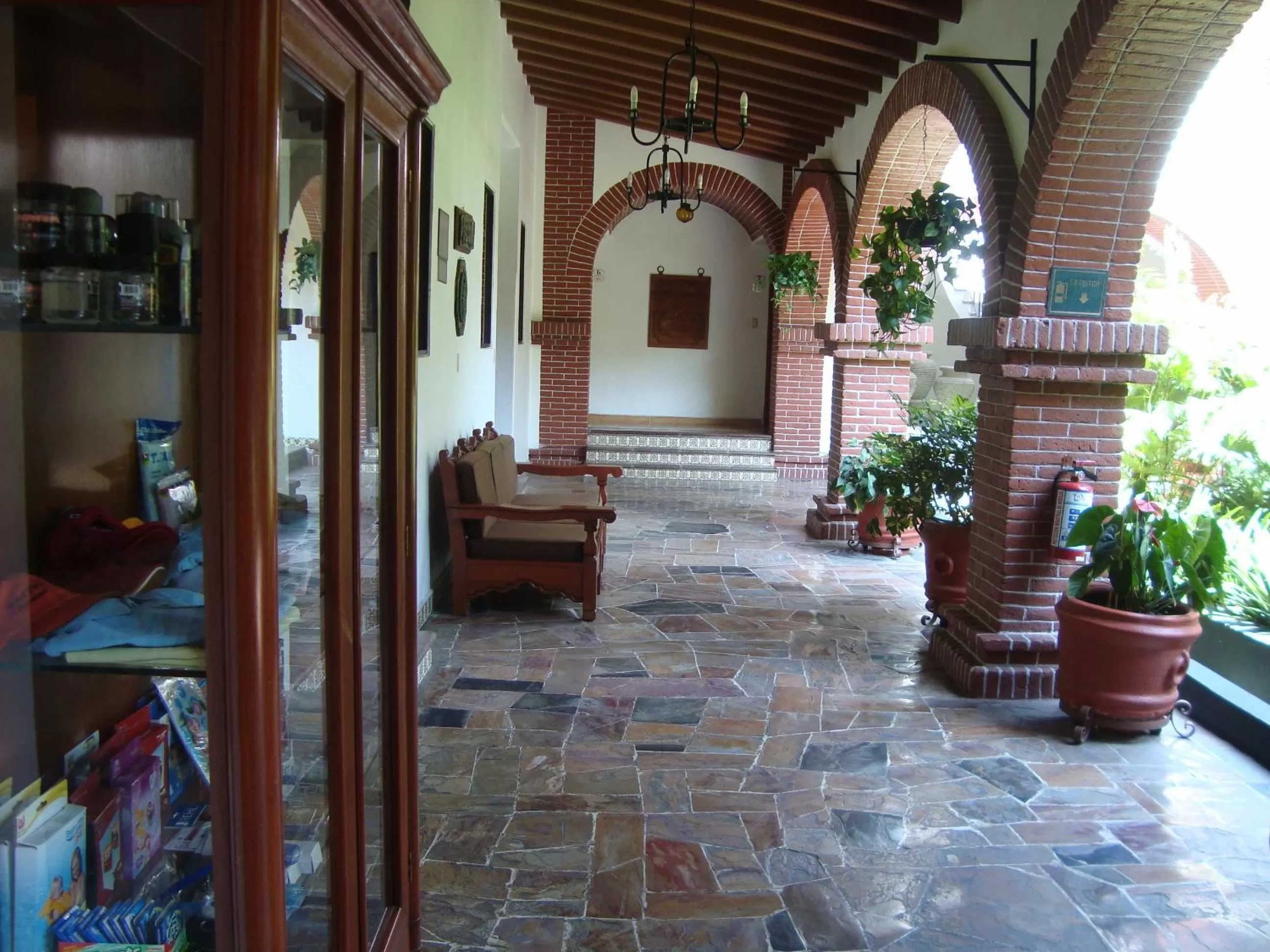 Patio in Hotel Vista Hermosa