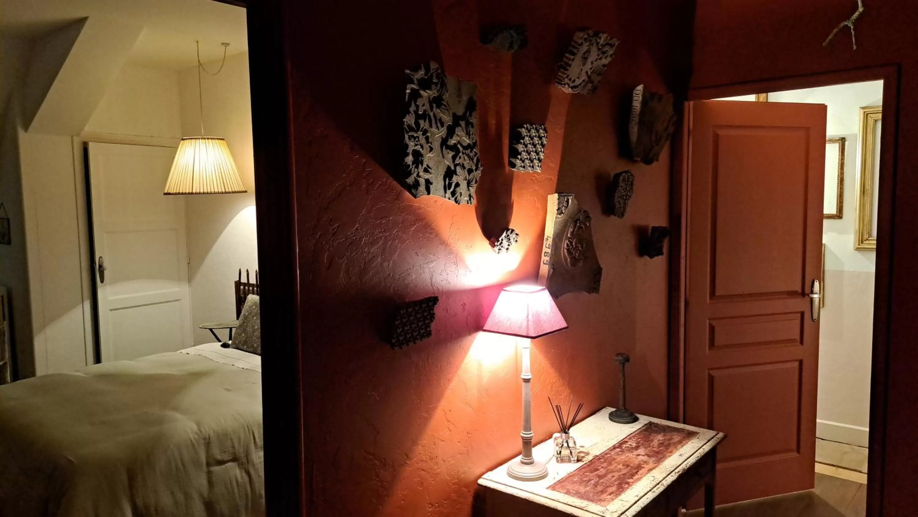 Bedroom in chambre d'hôtes Madame