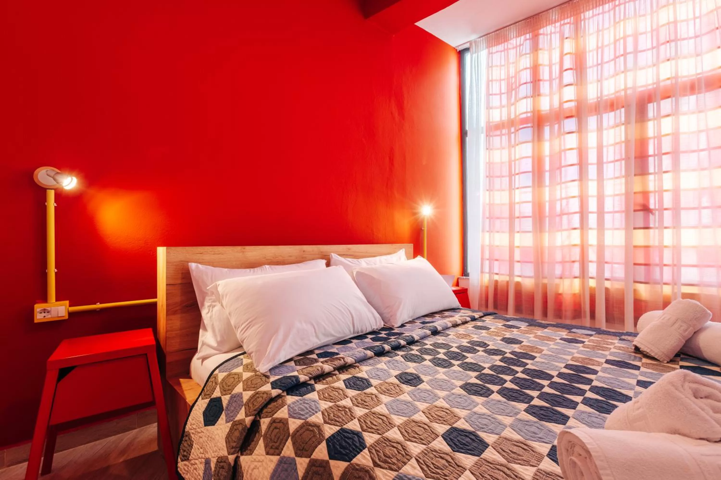 Bed in Arc Hotel Tirana