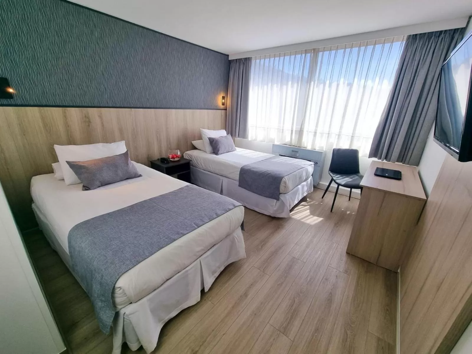 Photo of the whole room, Bed in Panamericana Hotel Providencia