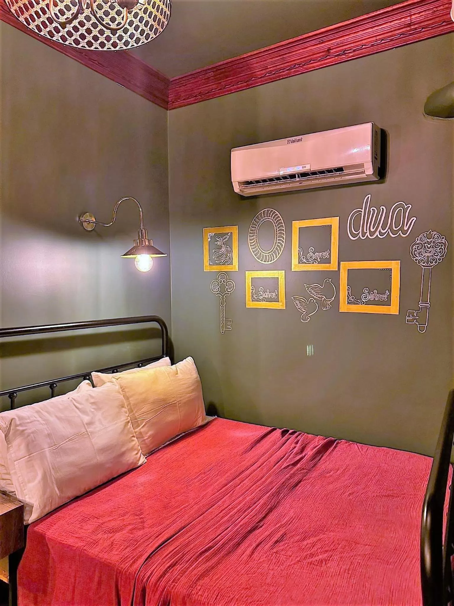 Bed in Sunset Hotel Marmaris