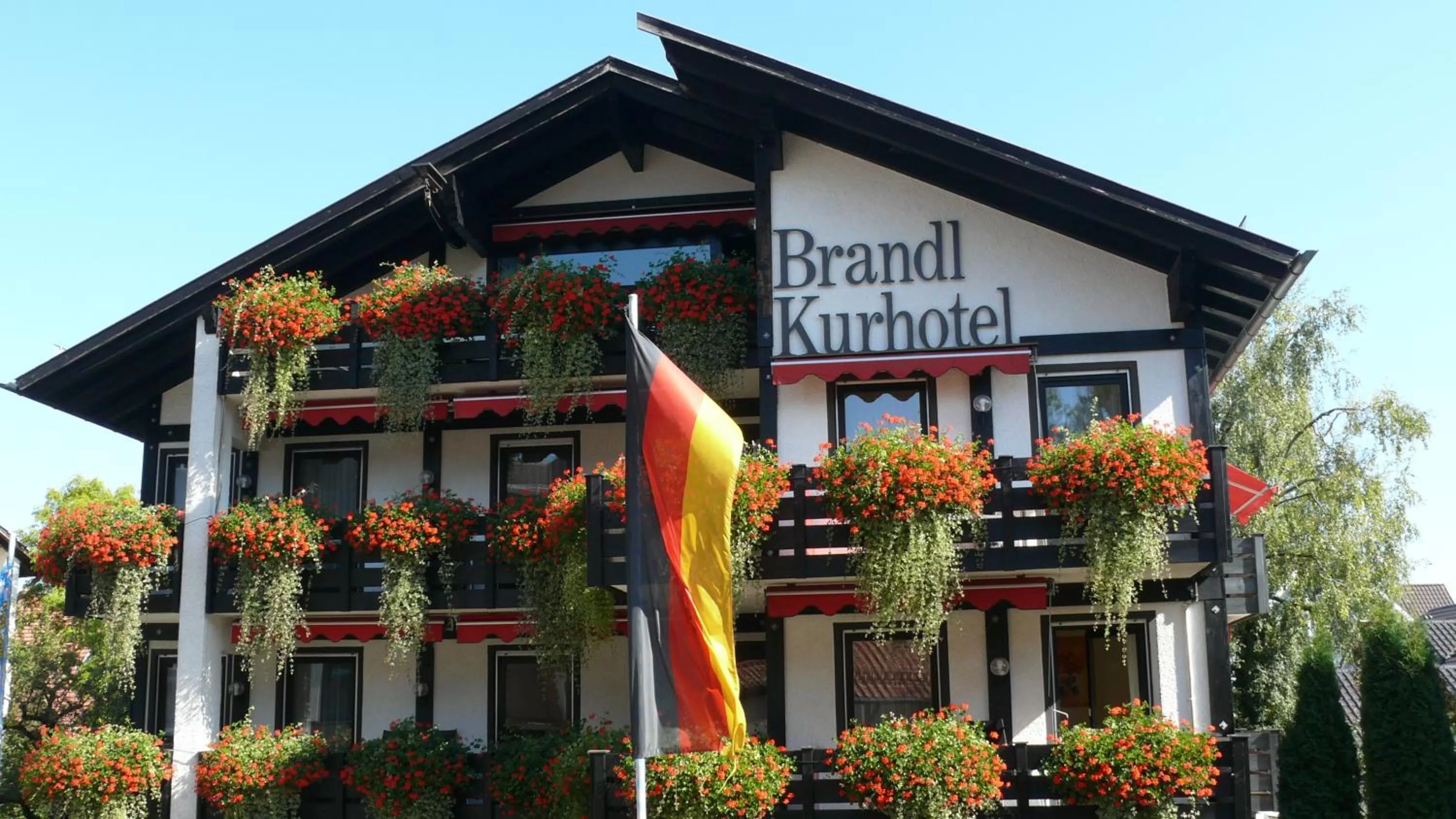 Facade/entrance in Hotel Brandl