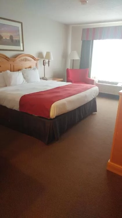 Bedroom, Bed in Country Inn & Suites by Radisson, Waterloo, IA