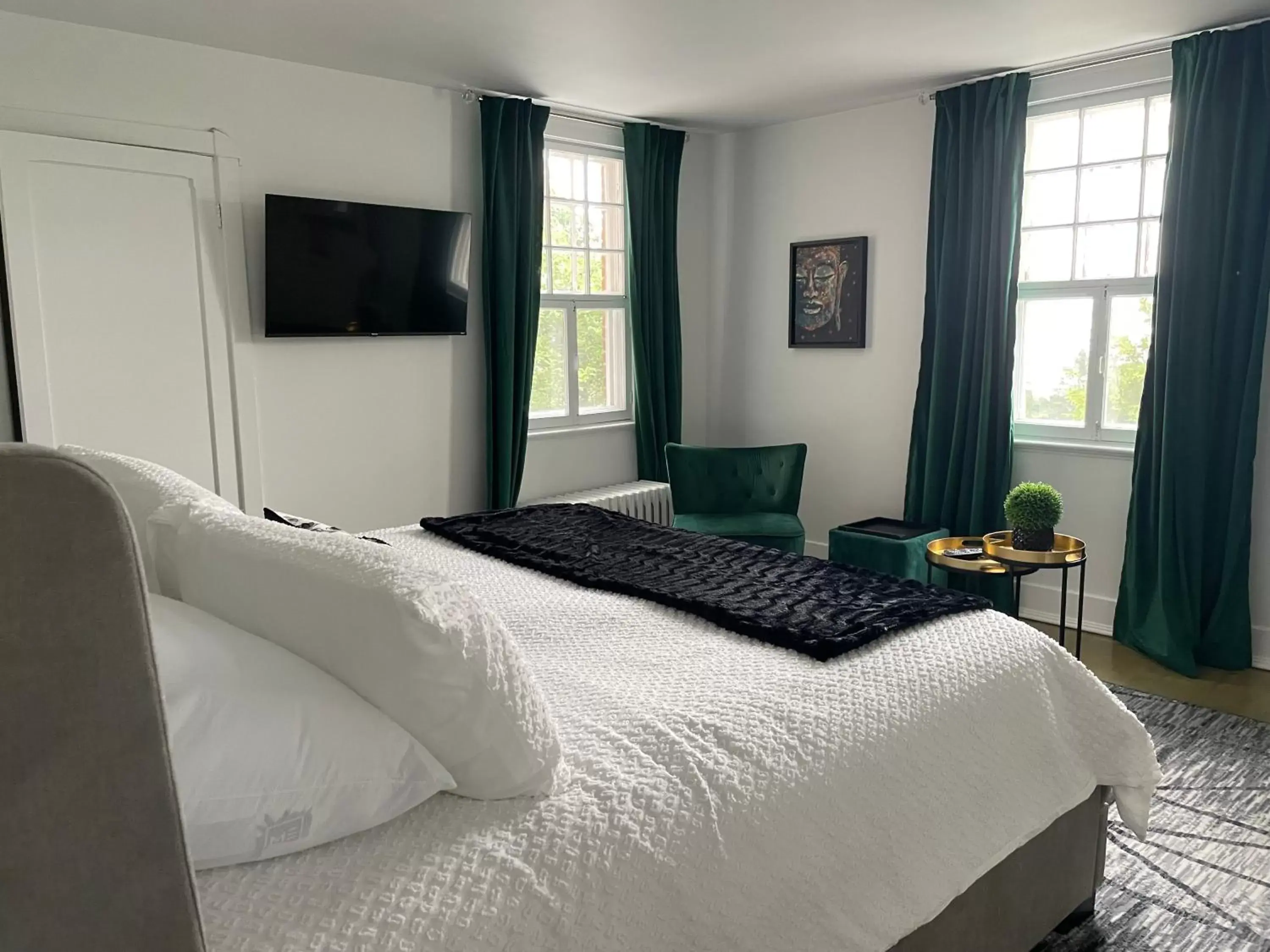 King Room with Sea View in Hôtel Le Rustique King Room with Sea View in Hôtel Le Rustique