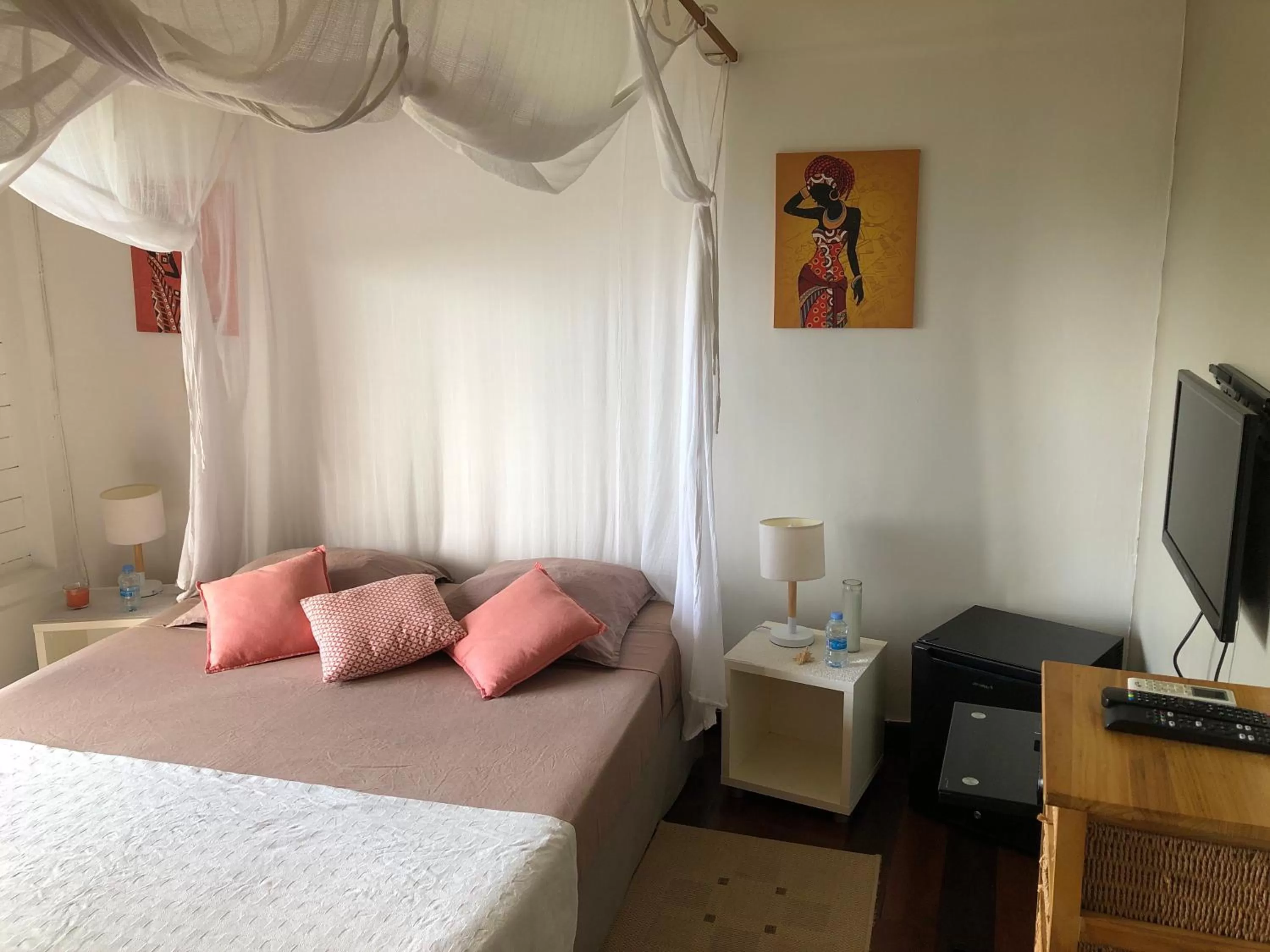 Bed in Villa Cajou (Chambre d'hôtes chez l'habitant)