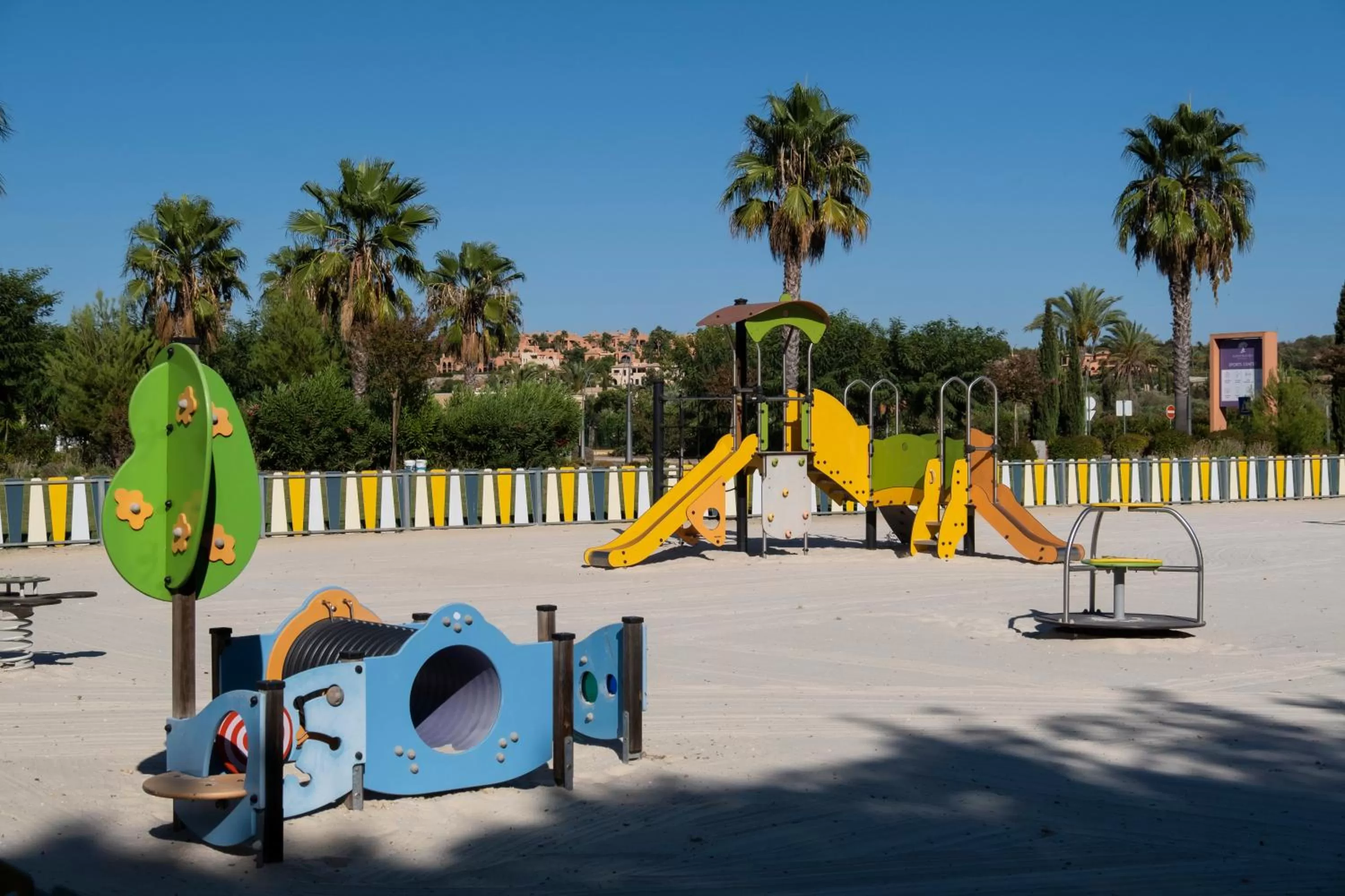 Children play ground in Amendoeira Golf Resort