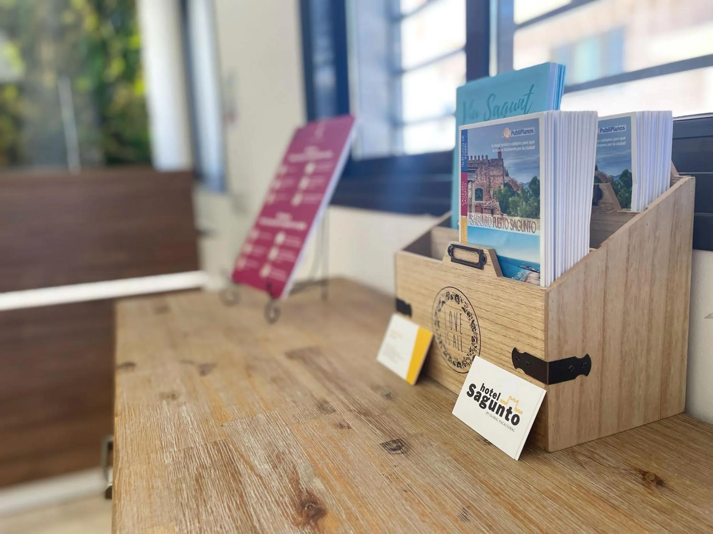 Lobby or reception in Hotel Sagunto