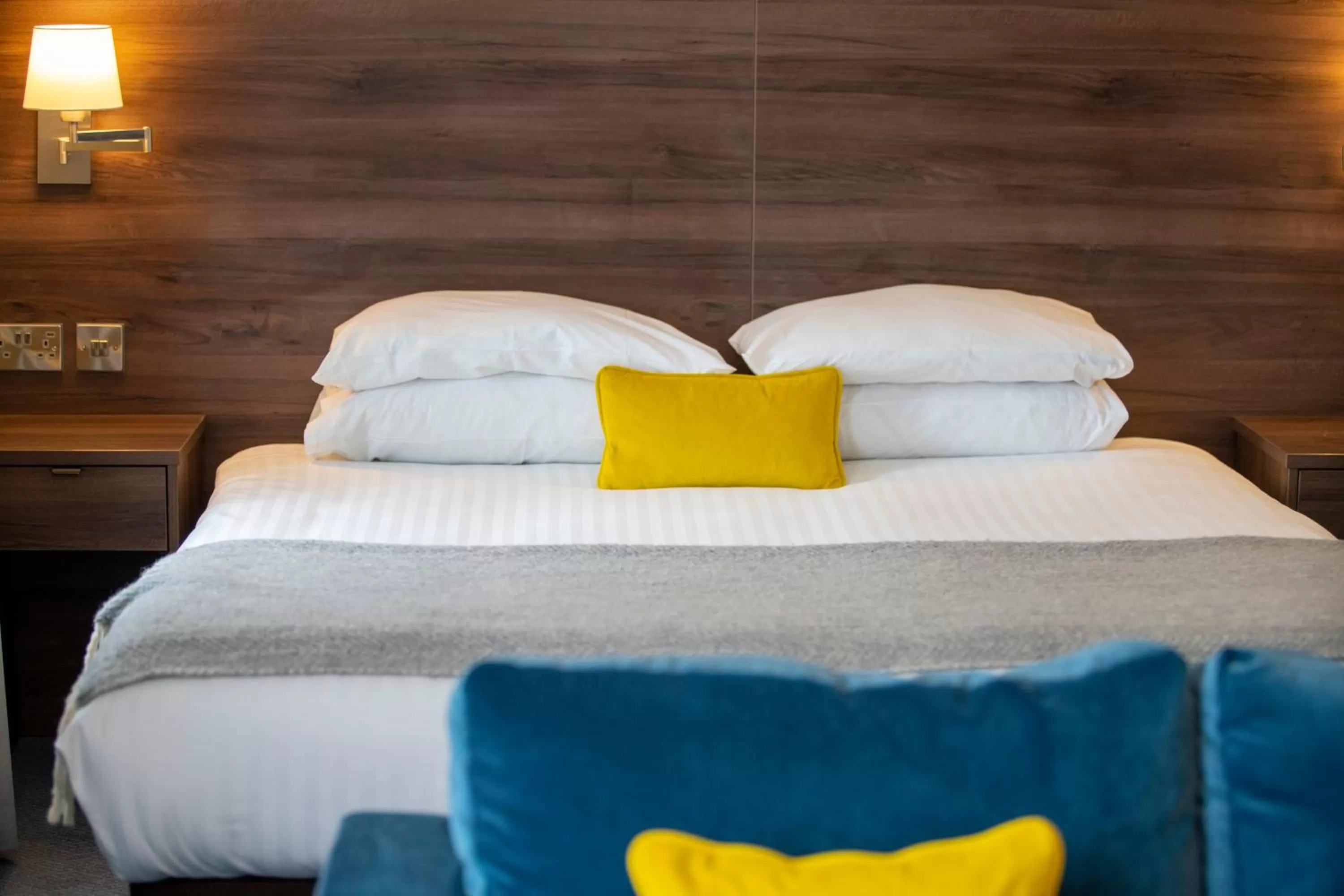 Bed in Beaufort Park Hotel