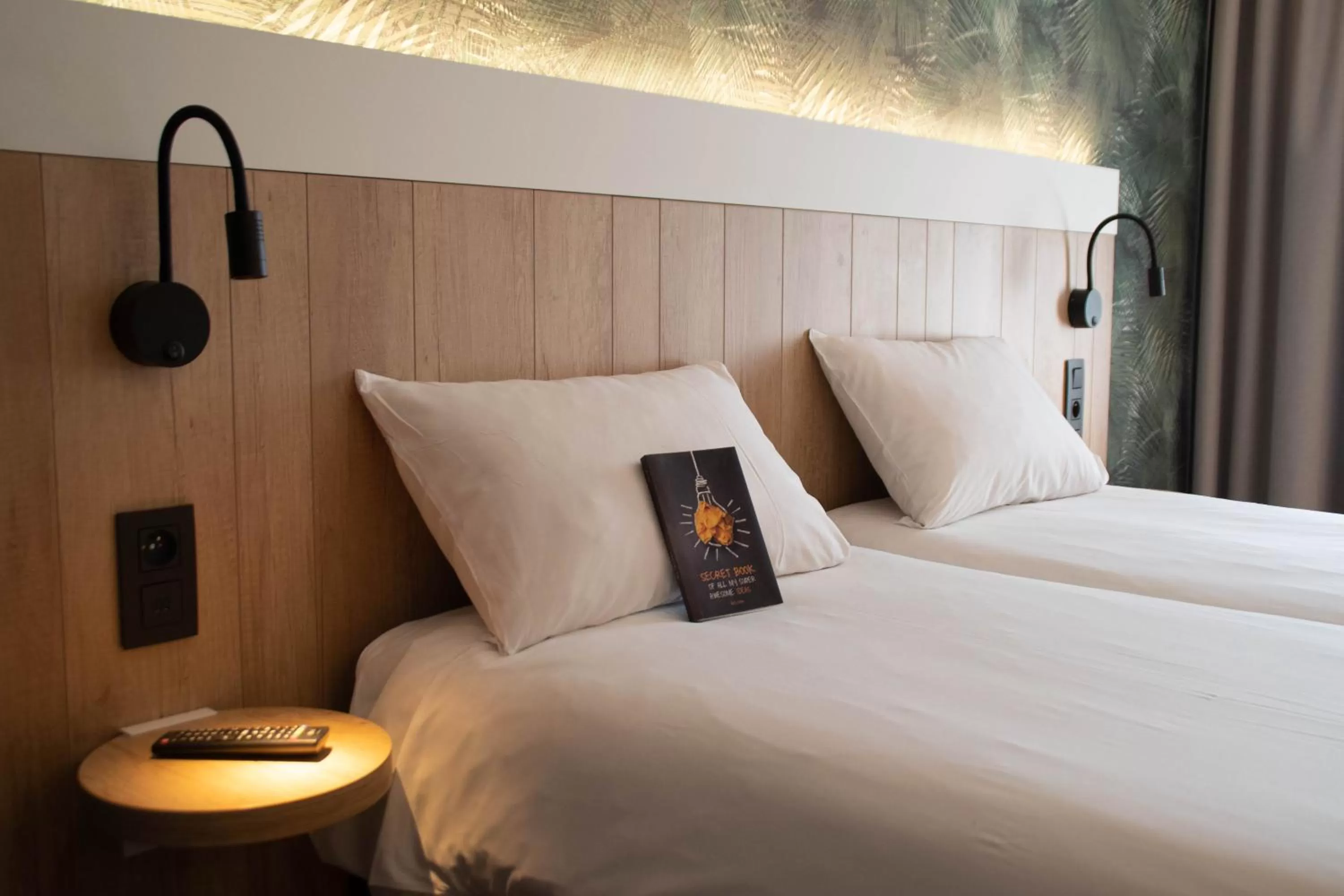 Bed in ibis Brussels Waterloo