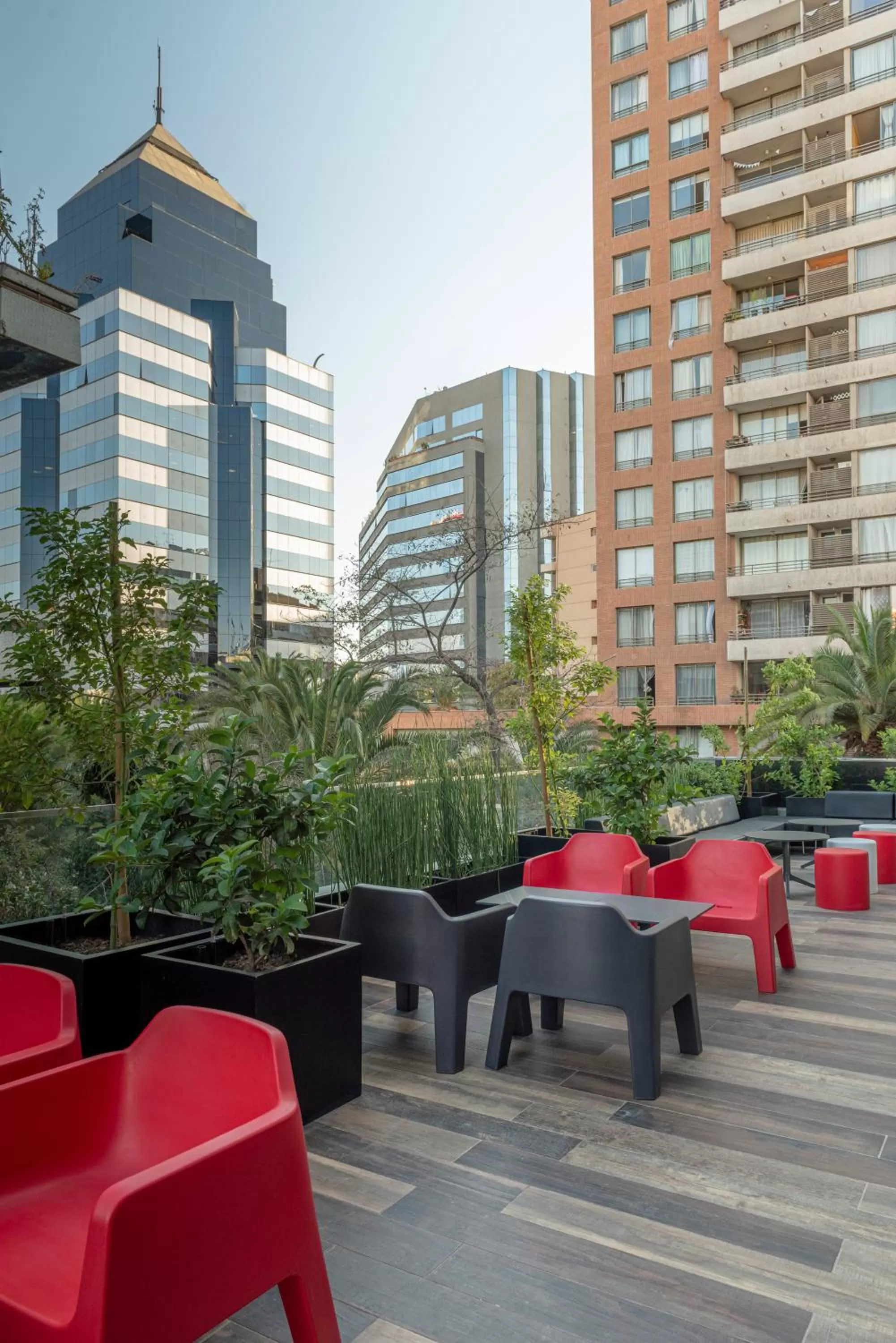 Patio in Hotel Nodo - El hotel que respira