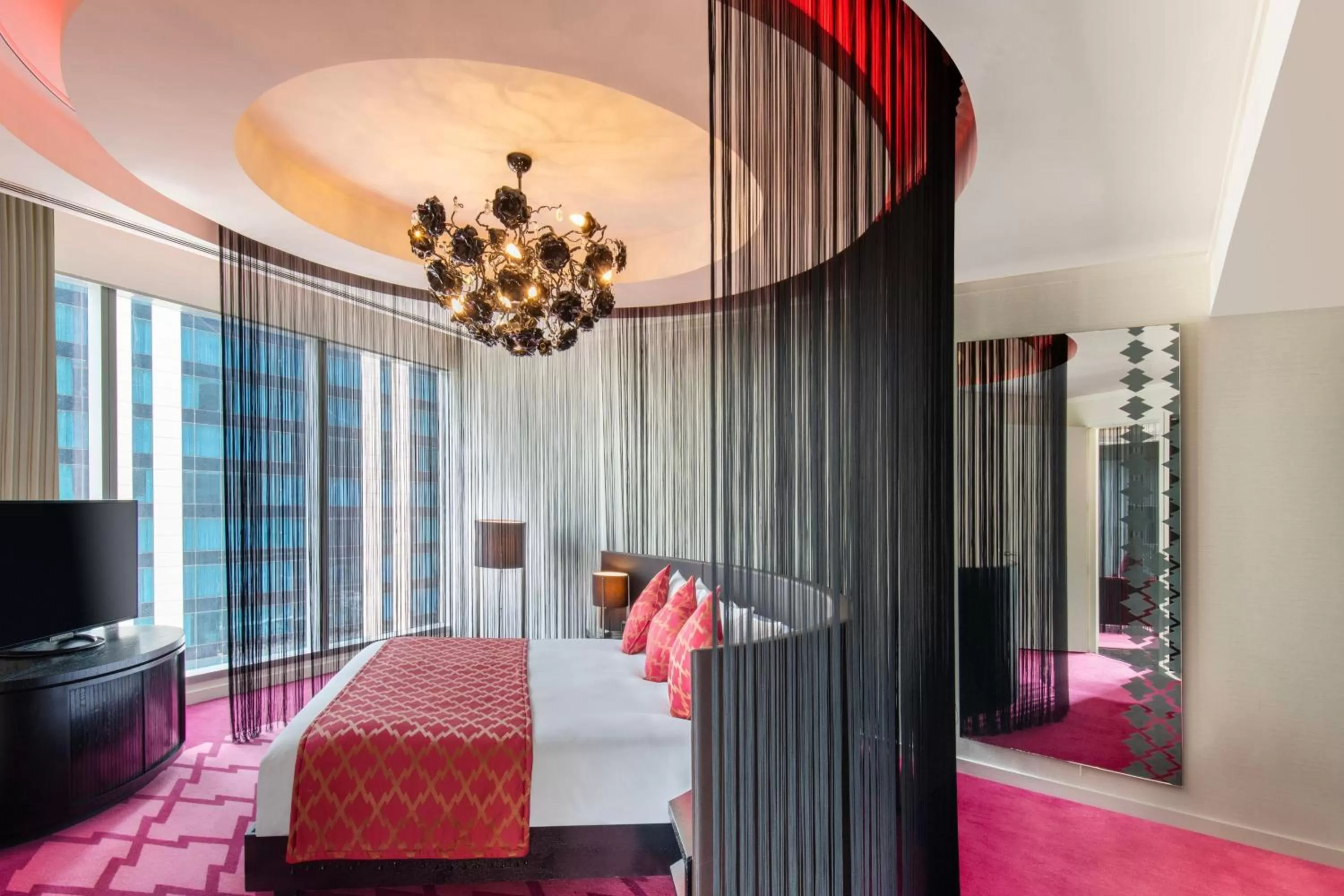 Bedroom, Bed in W Doha