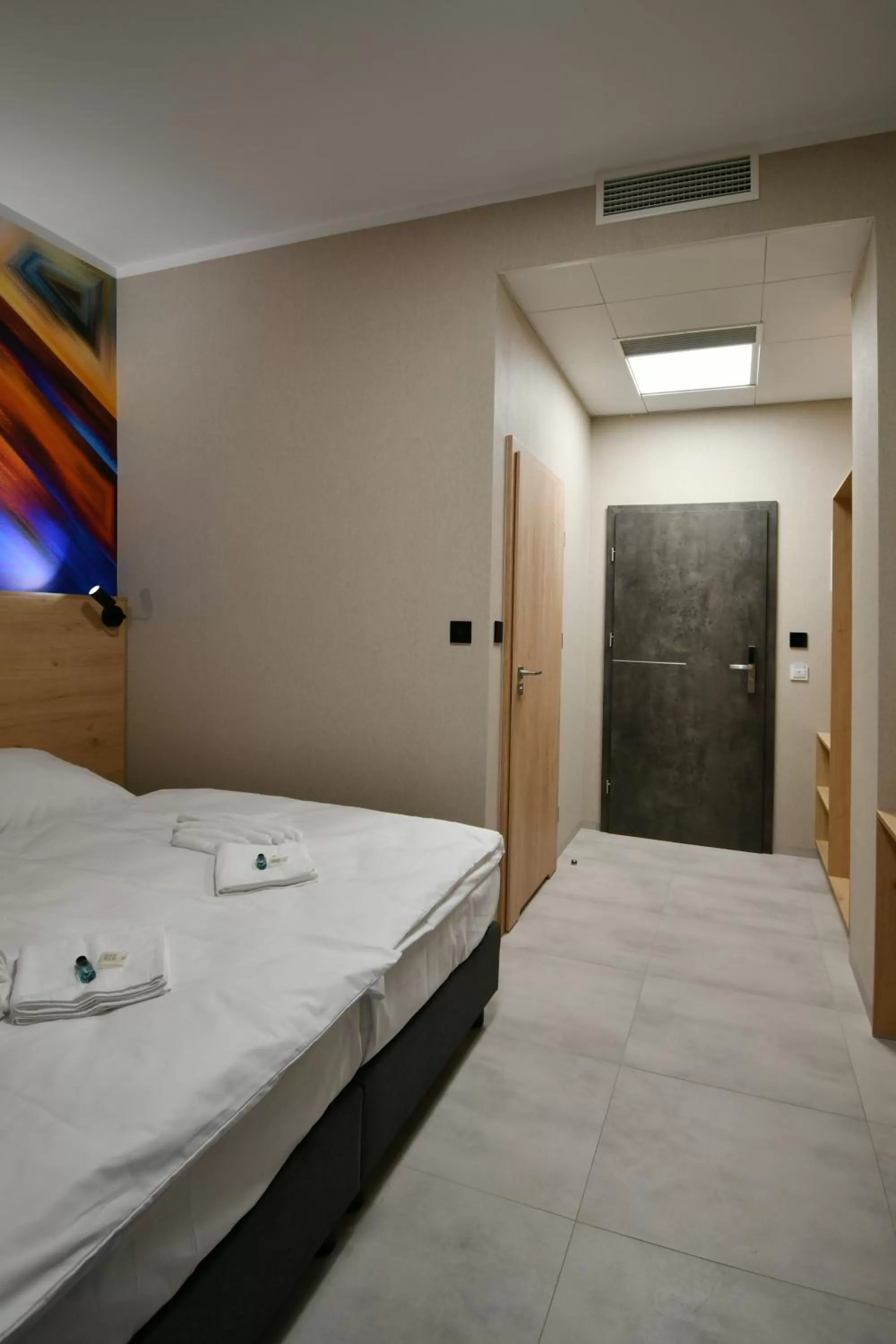 Photo of the whole room, Bed in Za Bunkrem