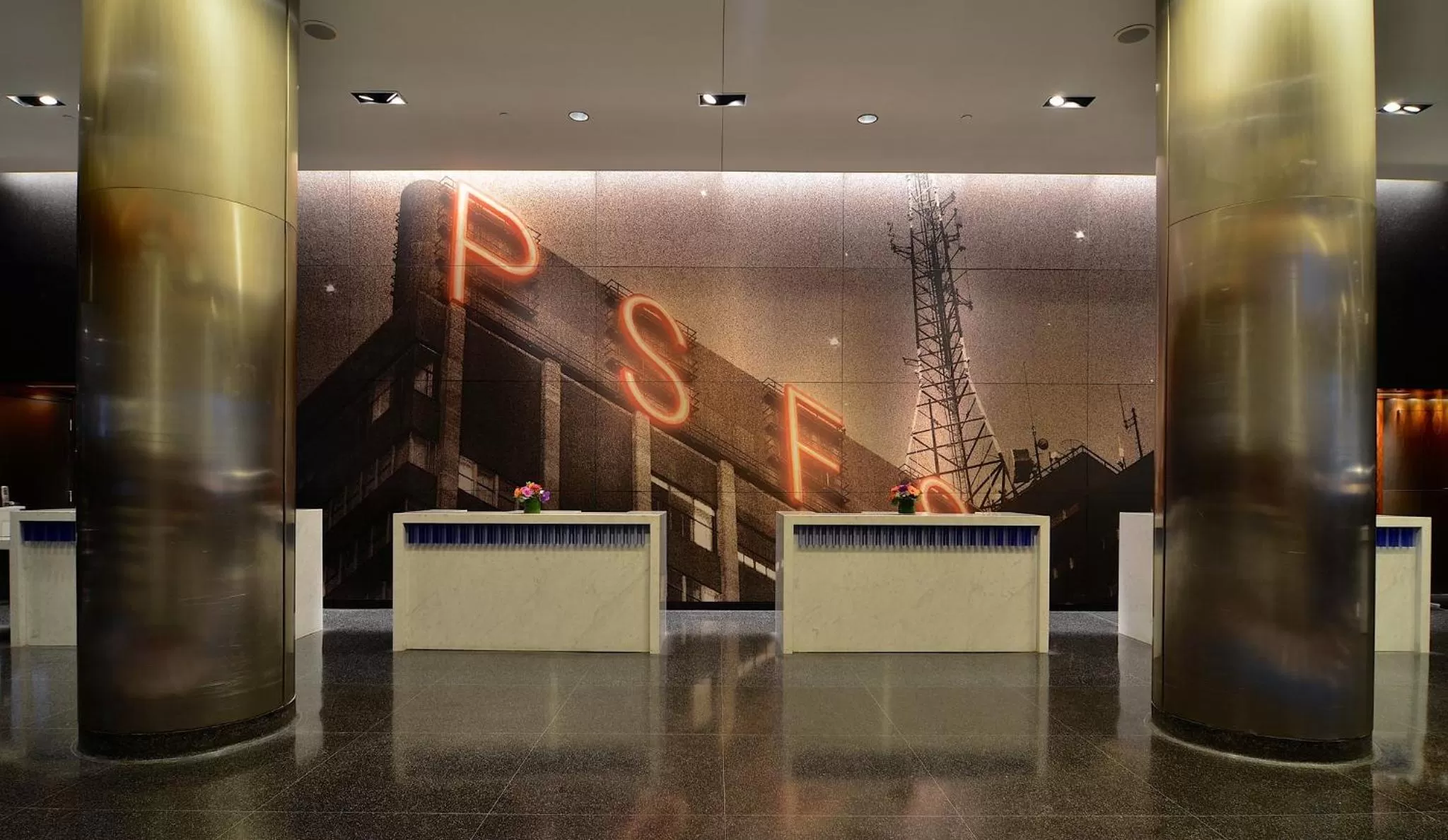 Decorative detail in Loews Philadelphia Hotel