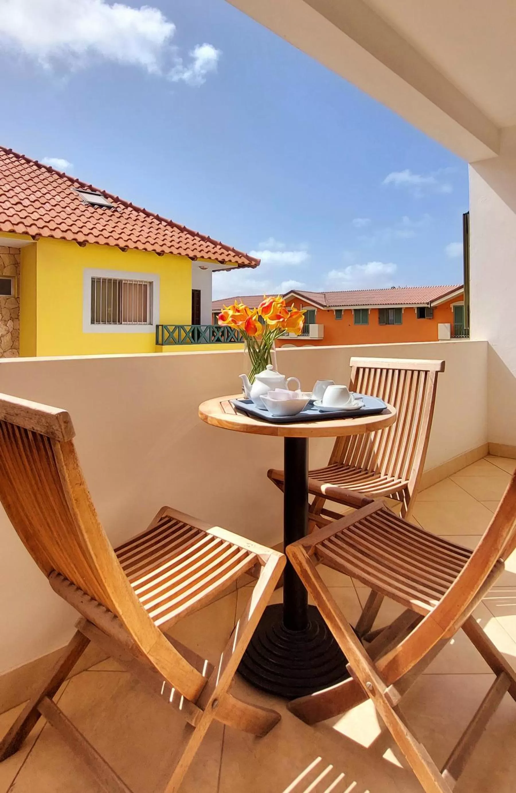 Balcony/Terrace in Branco Suites - Rooms & Holiday Apartments