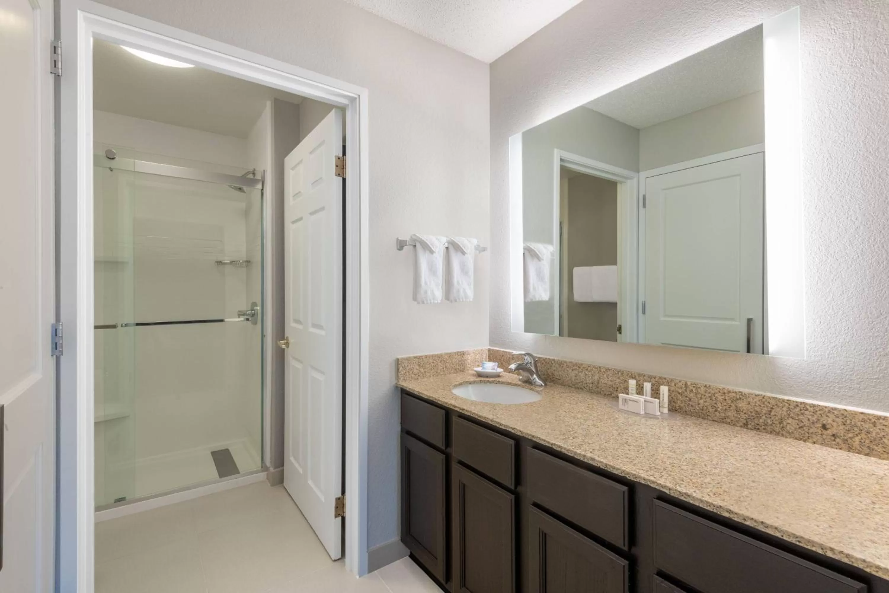 Bathroom in Residence Inn Indianapolis Downtown on the Canal