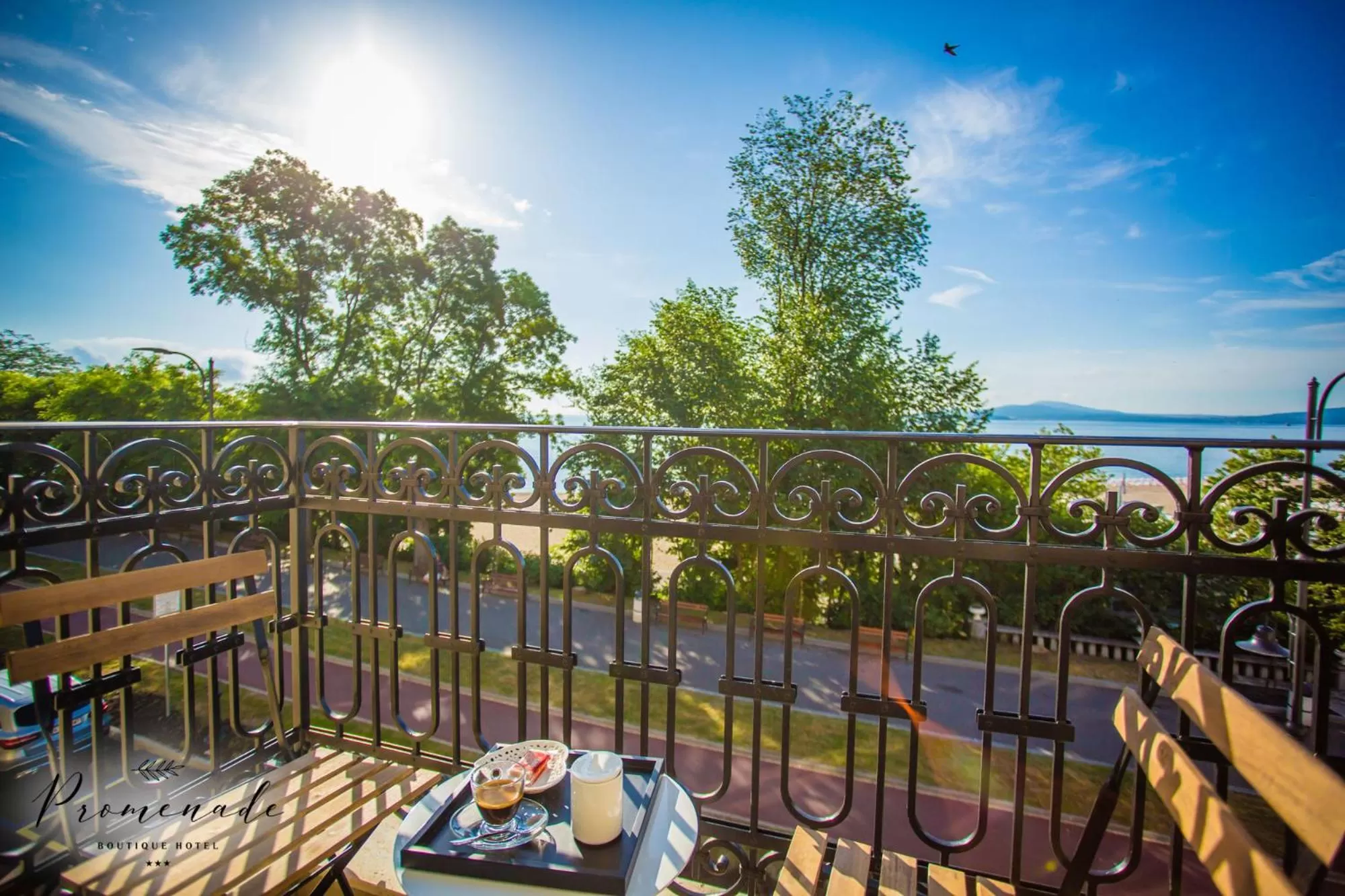 Balcony/Terrace in Hotel Residence Promenade