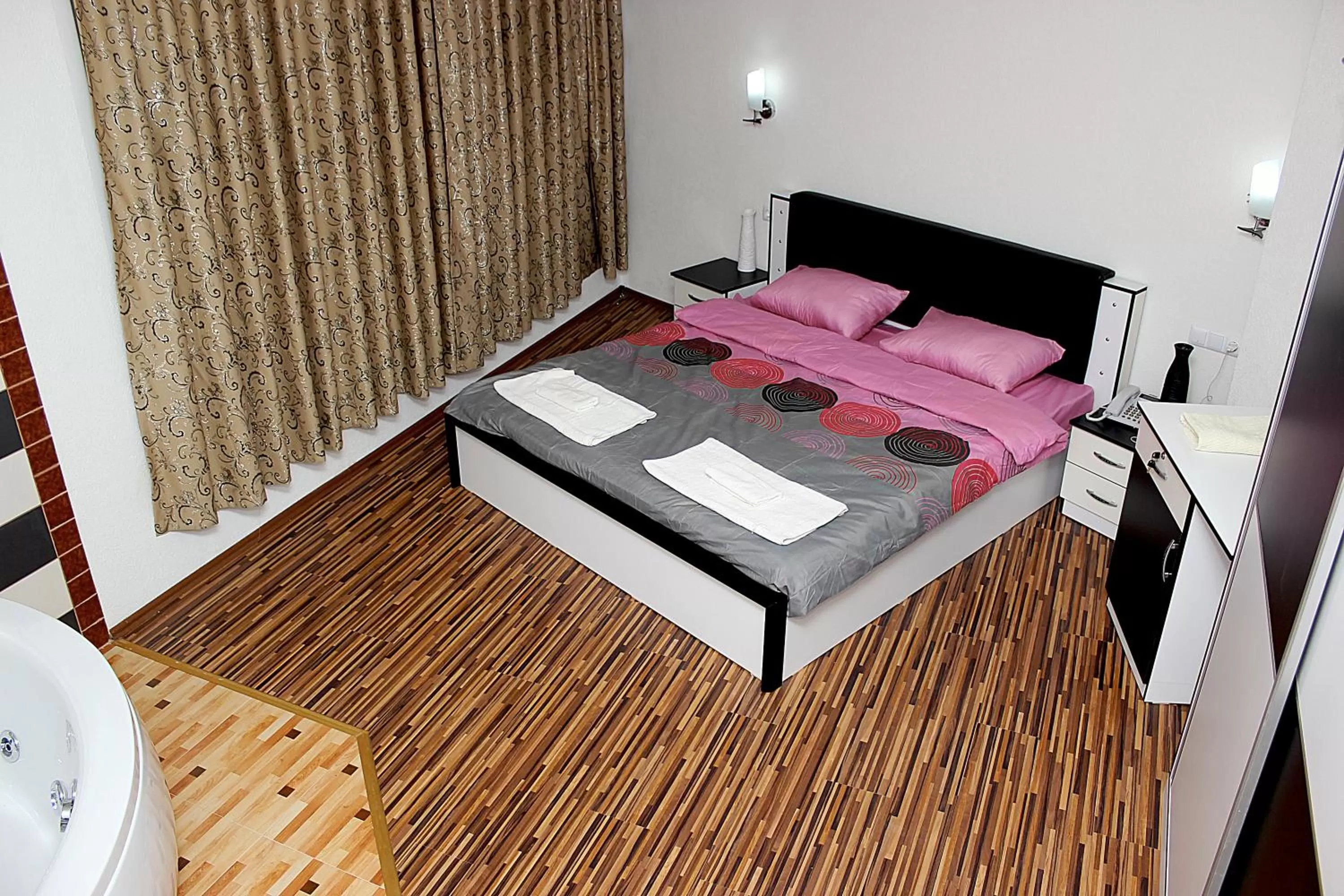 Bed in Hotel Albatros