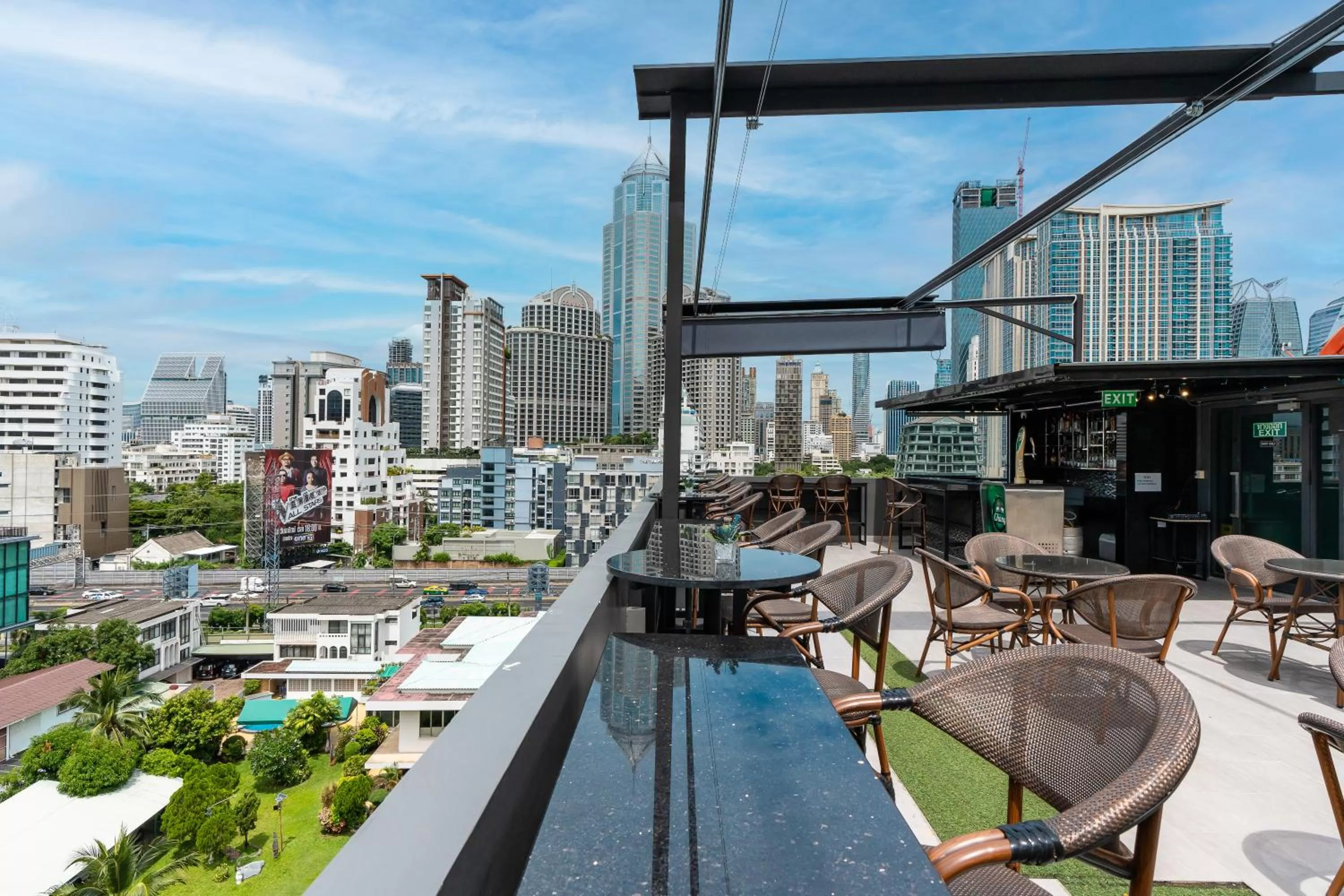 Pool view in SureStay Plus by Best Western Sukhumvit 2