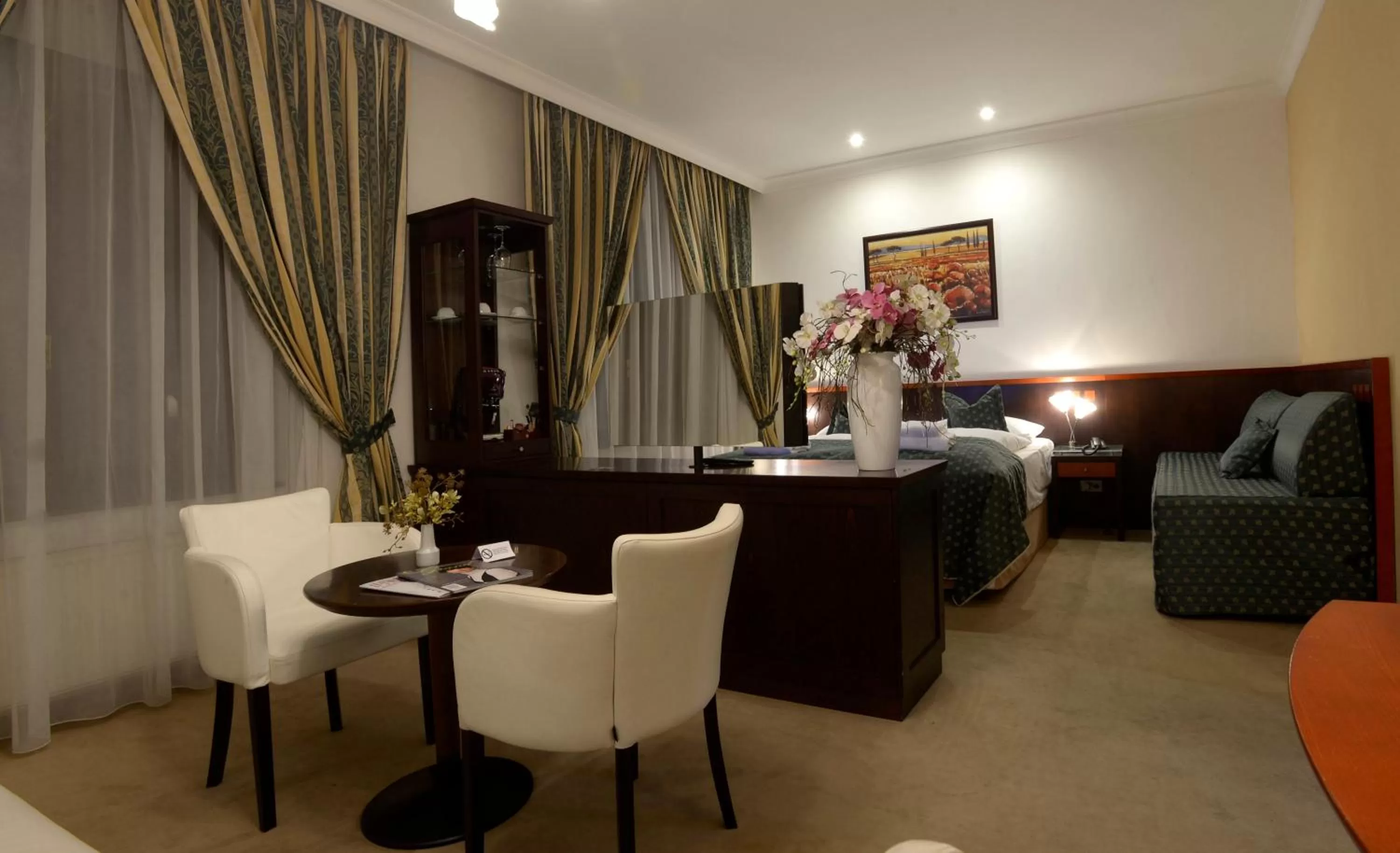 Seating area in Hotel Grand